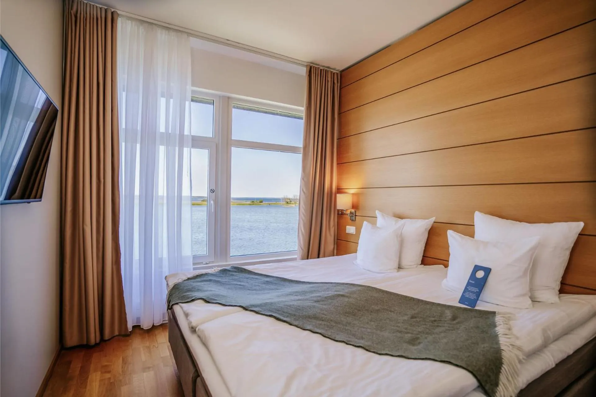 Bed in Hestia Hotel Haapsalu SPA