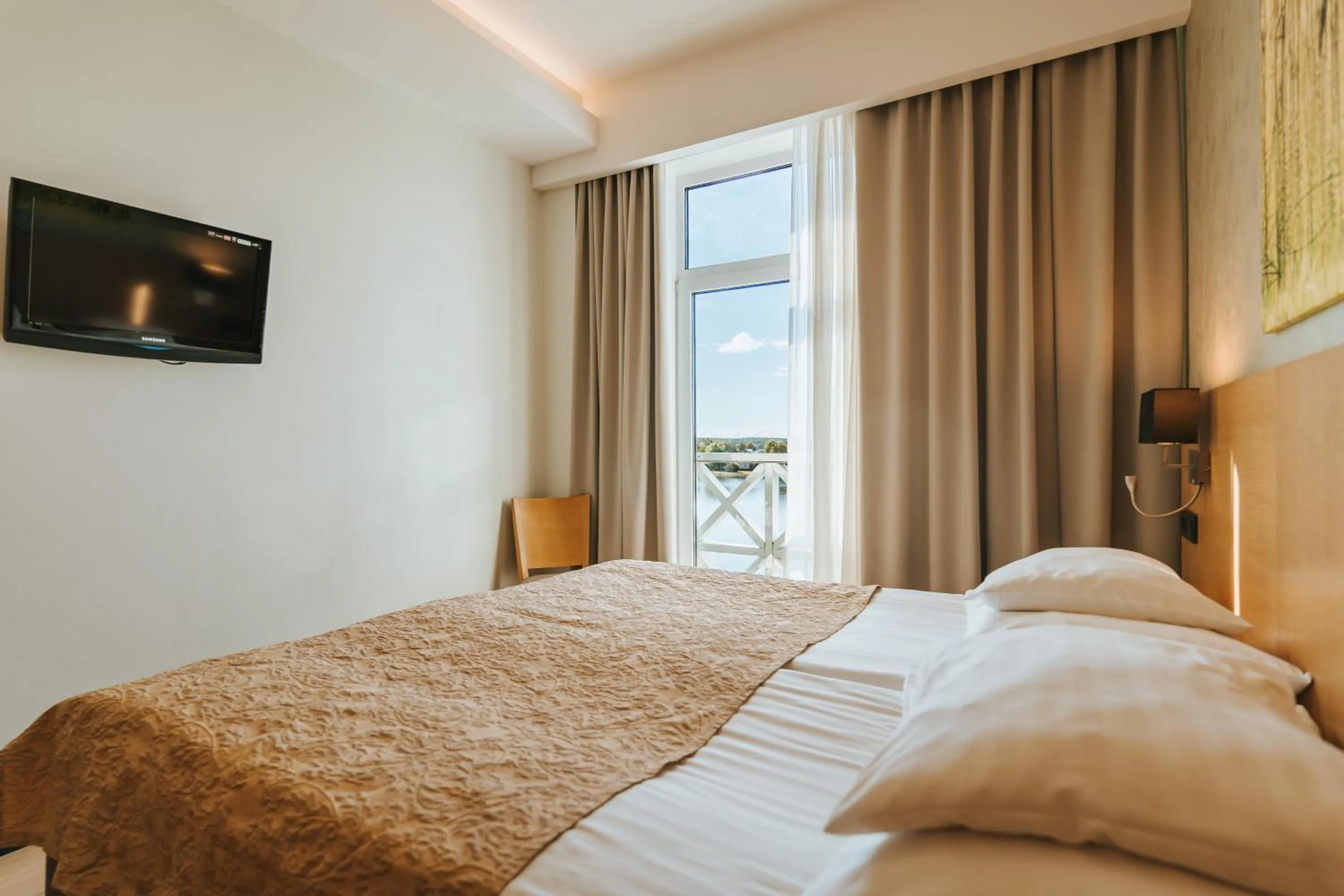 Bed in Hestia Hotel Haapsalu SPA