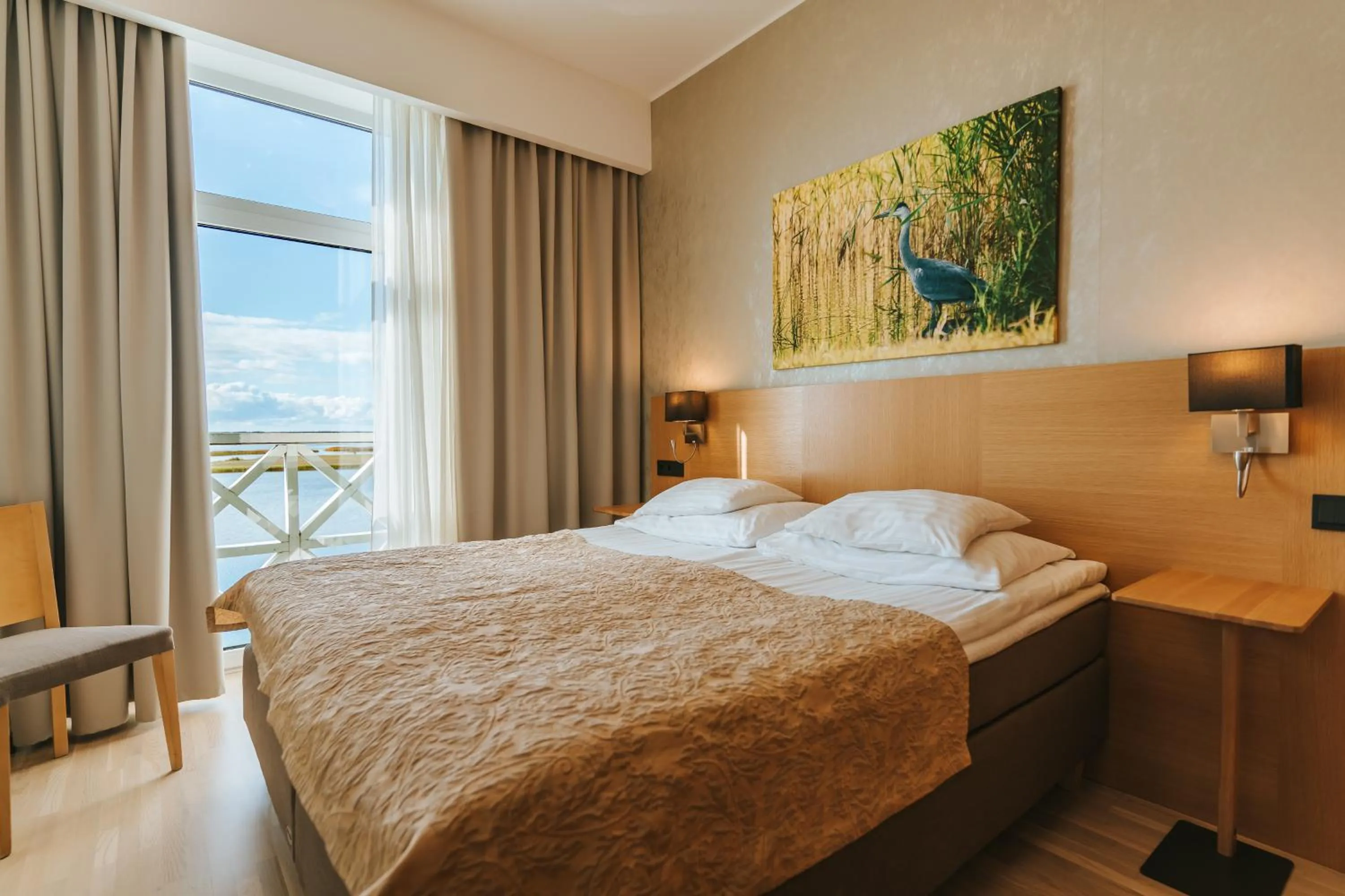 Bed in Hestia Hotel Haapsalu SPA