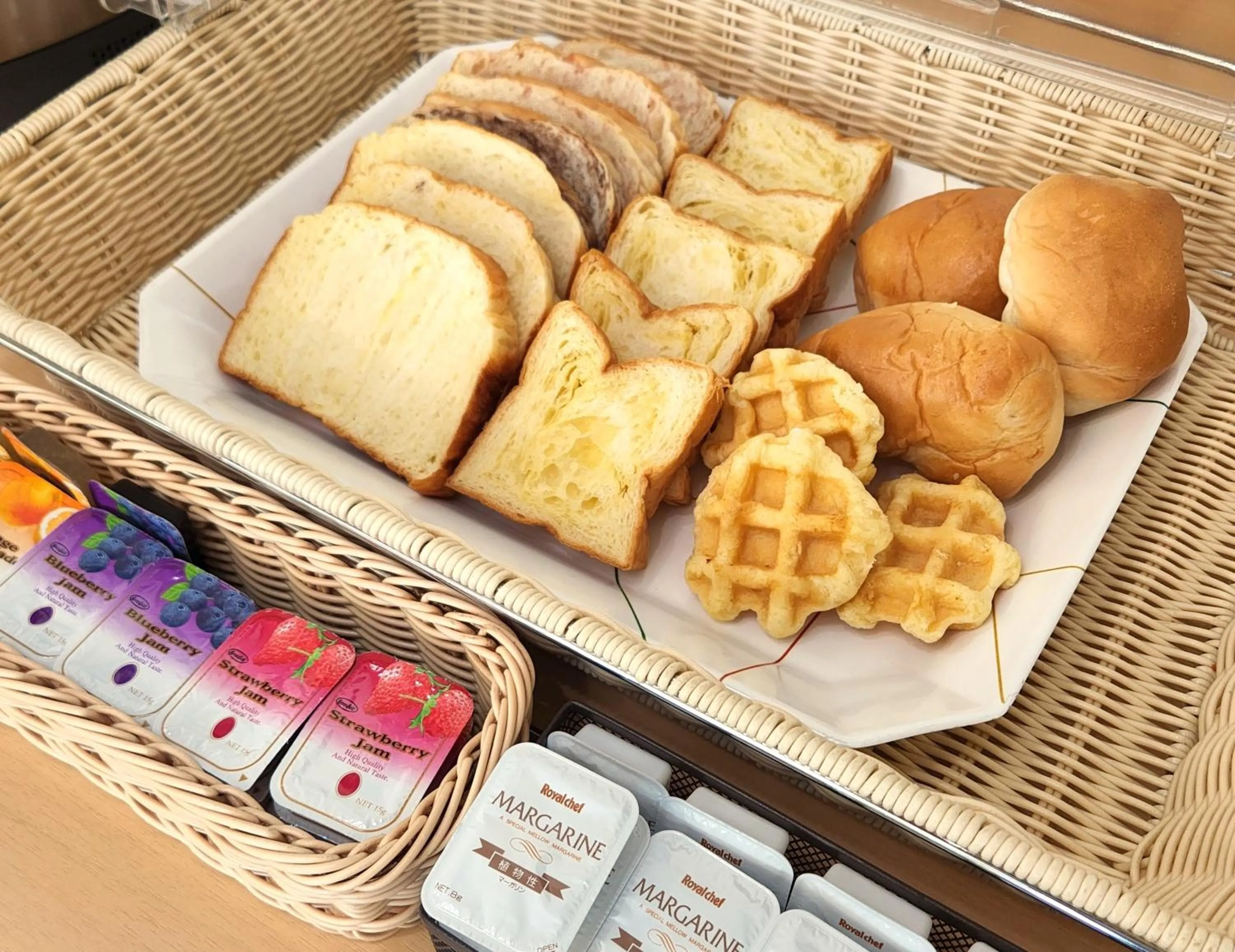 Buffet breakfast in Hotel Nishimura