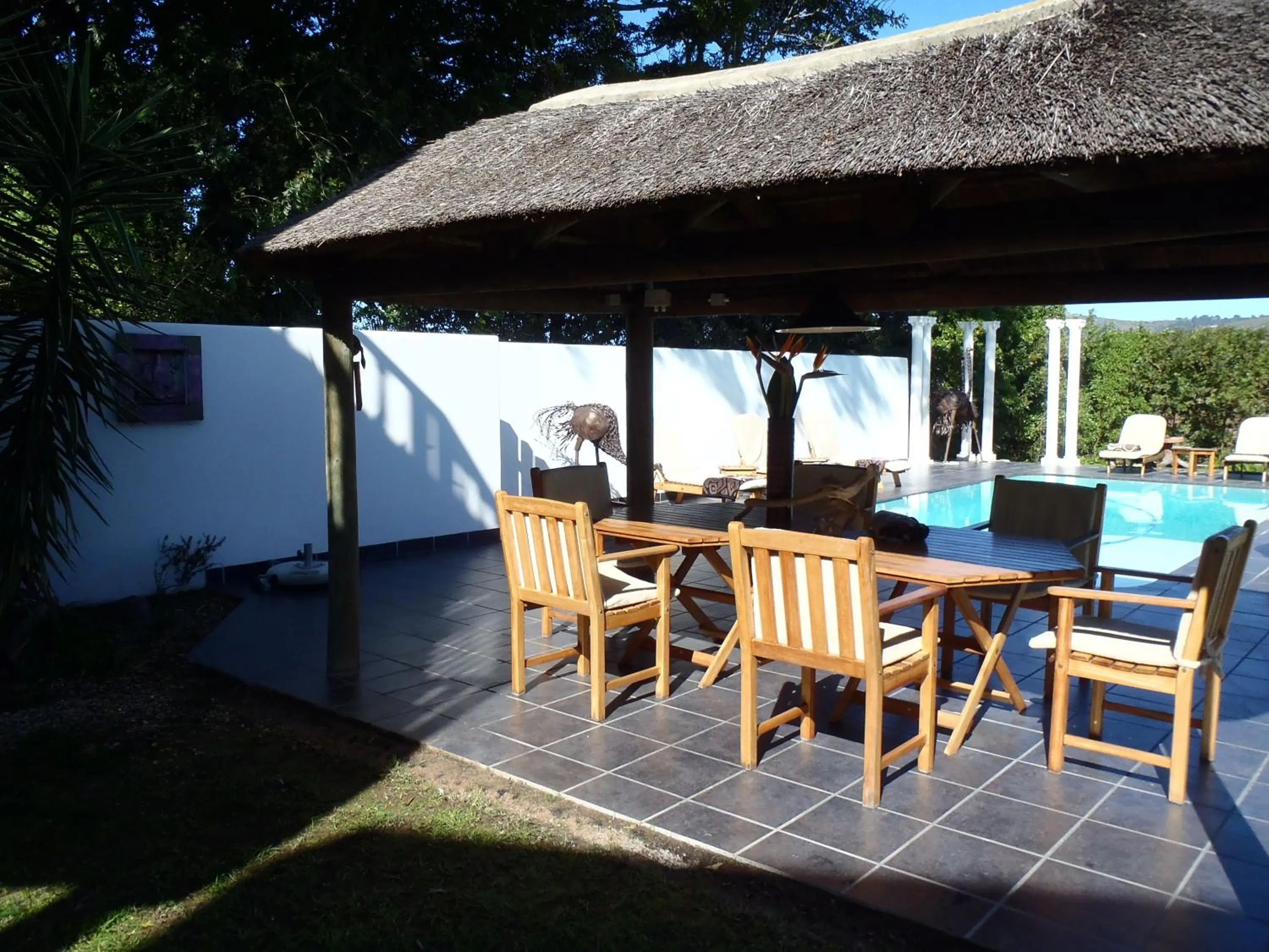 Swimming pool in Waterfront Lodge