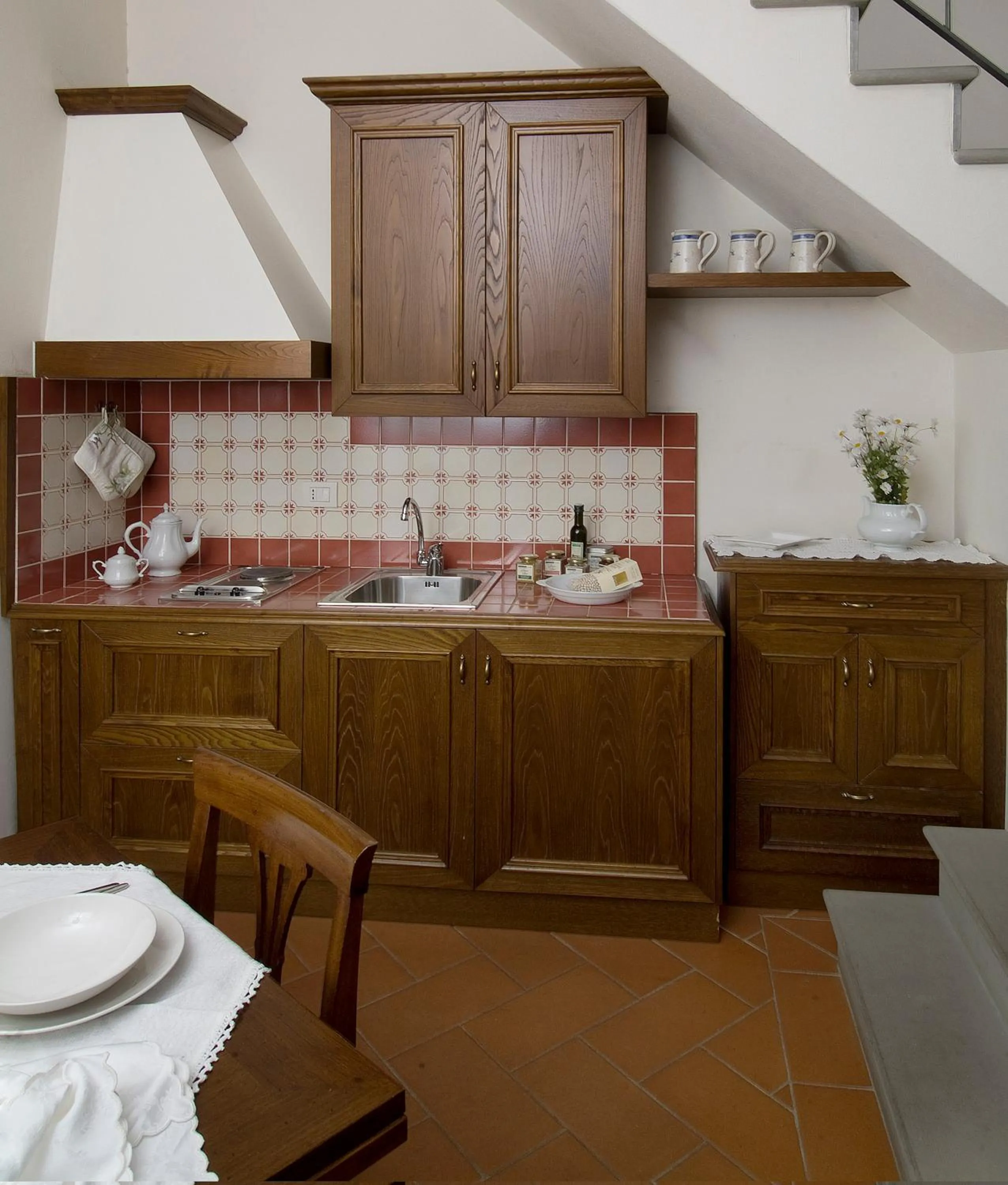 Kitchen or kitchenette in Accademia Residence