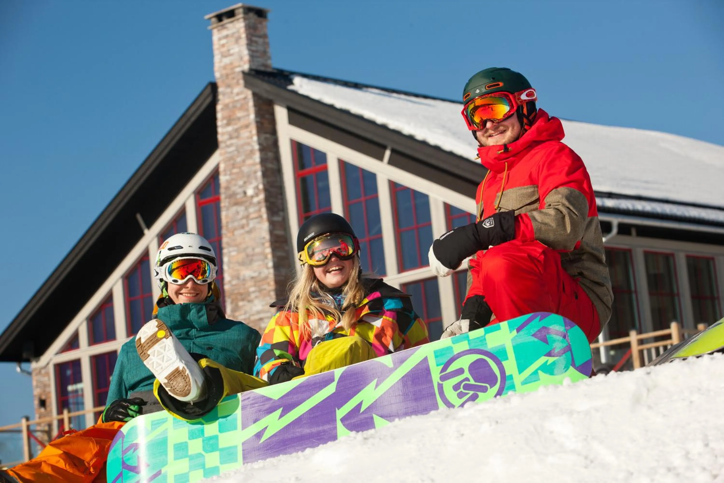 Winter in Orsa Grönklitt