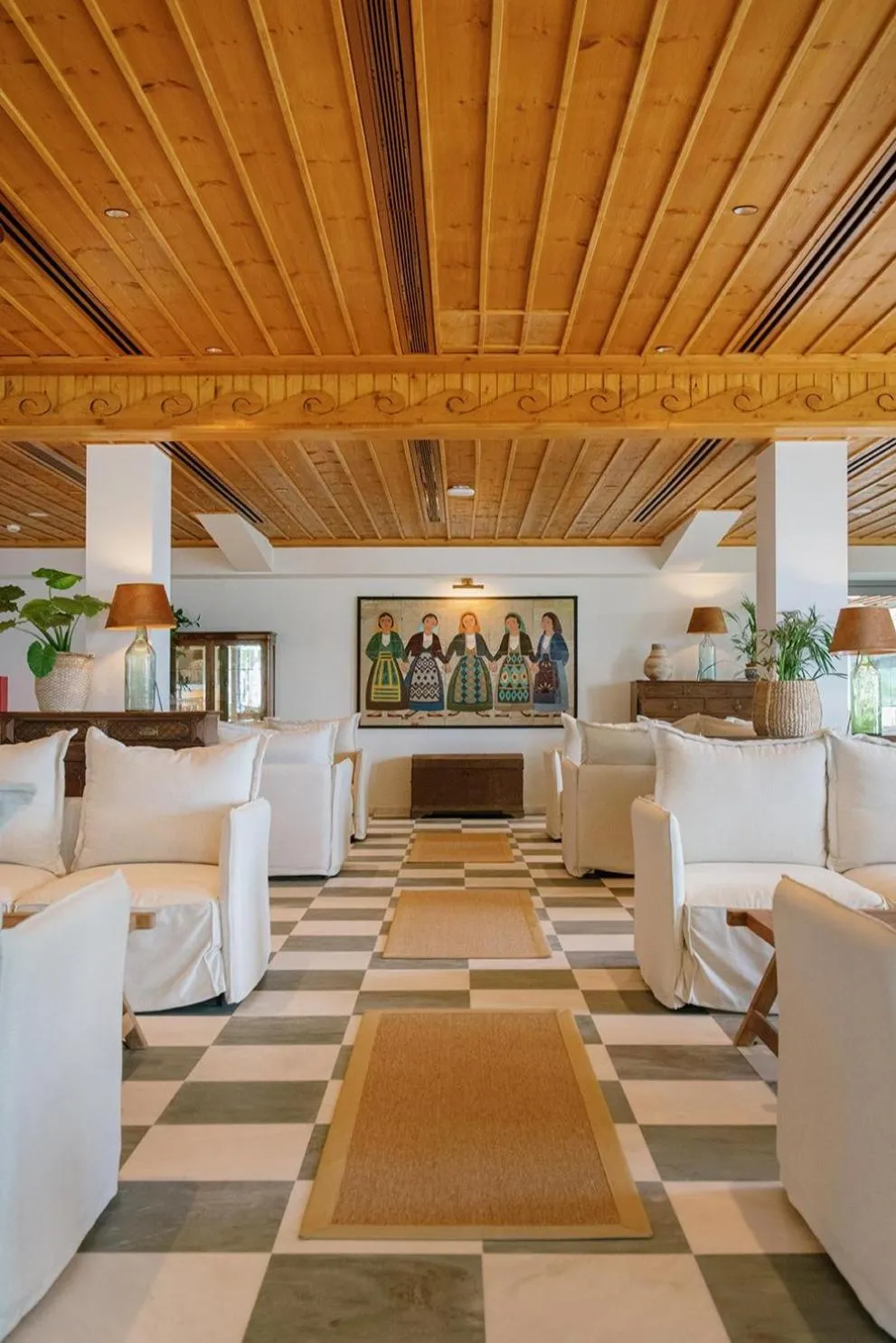 Lobby or reception in Makryammos