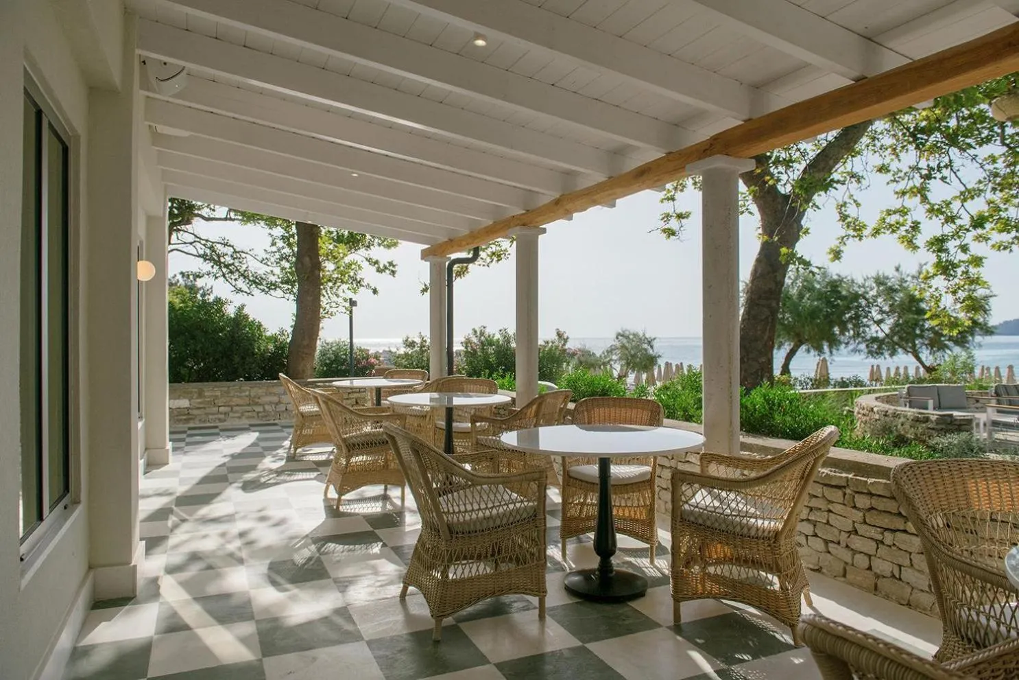 Balcony/Terrace in Makryammos