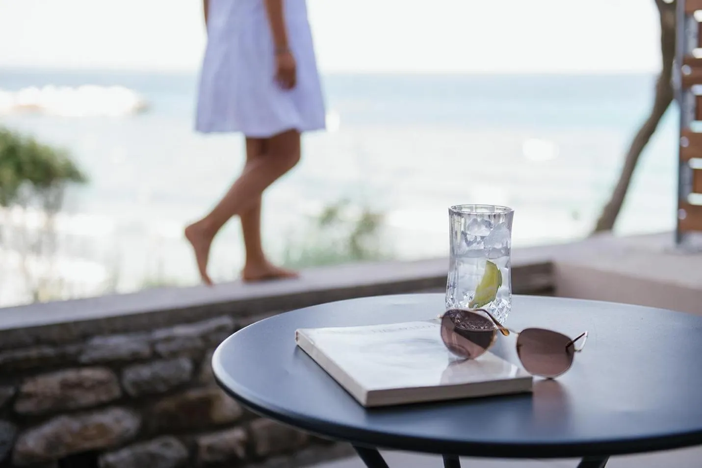 Balcony/Terrace in Makryammos