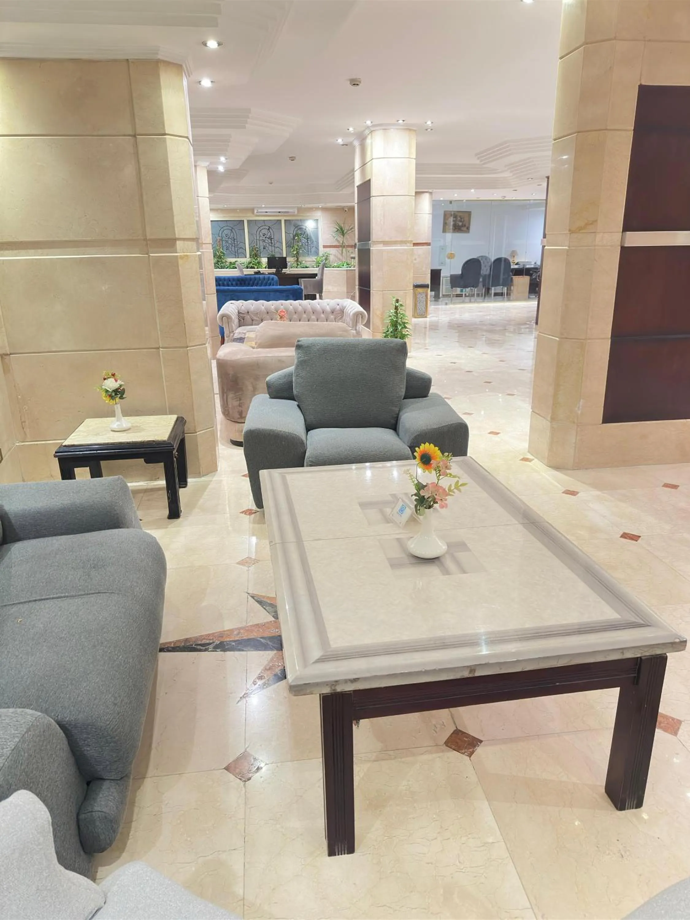 Lobby or reception in Aura Inn Hotel Cairo