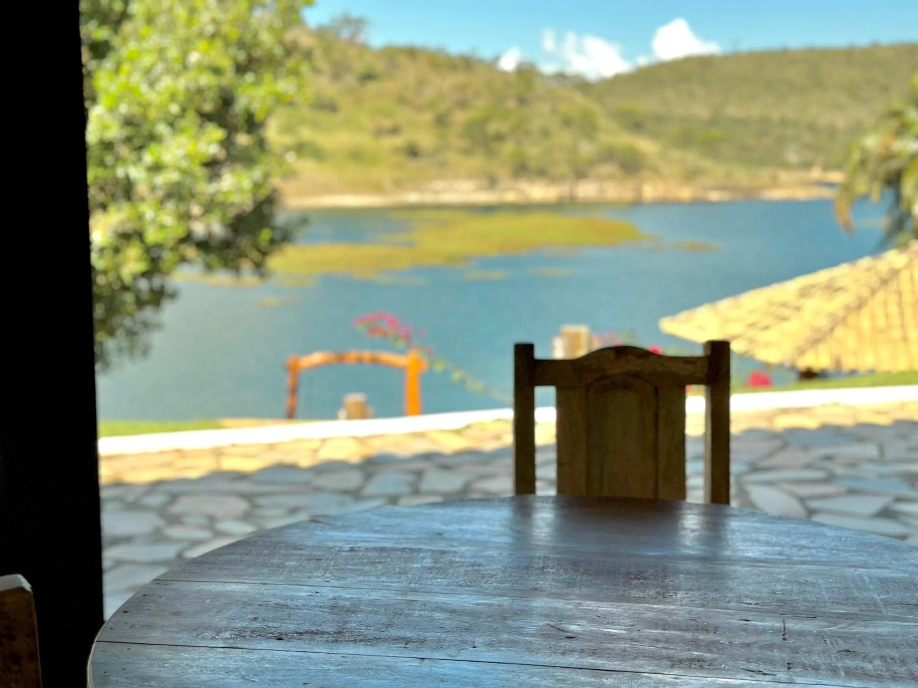 Lake view in Pousada Fecho da Serra