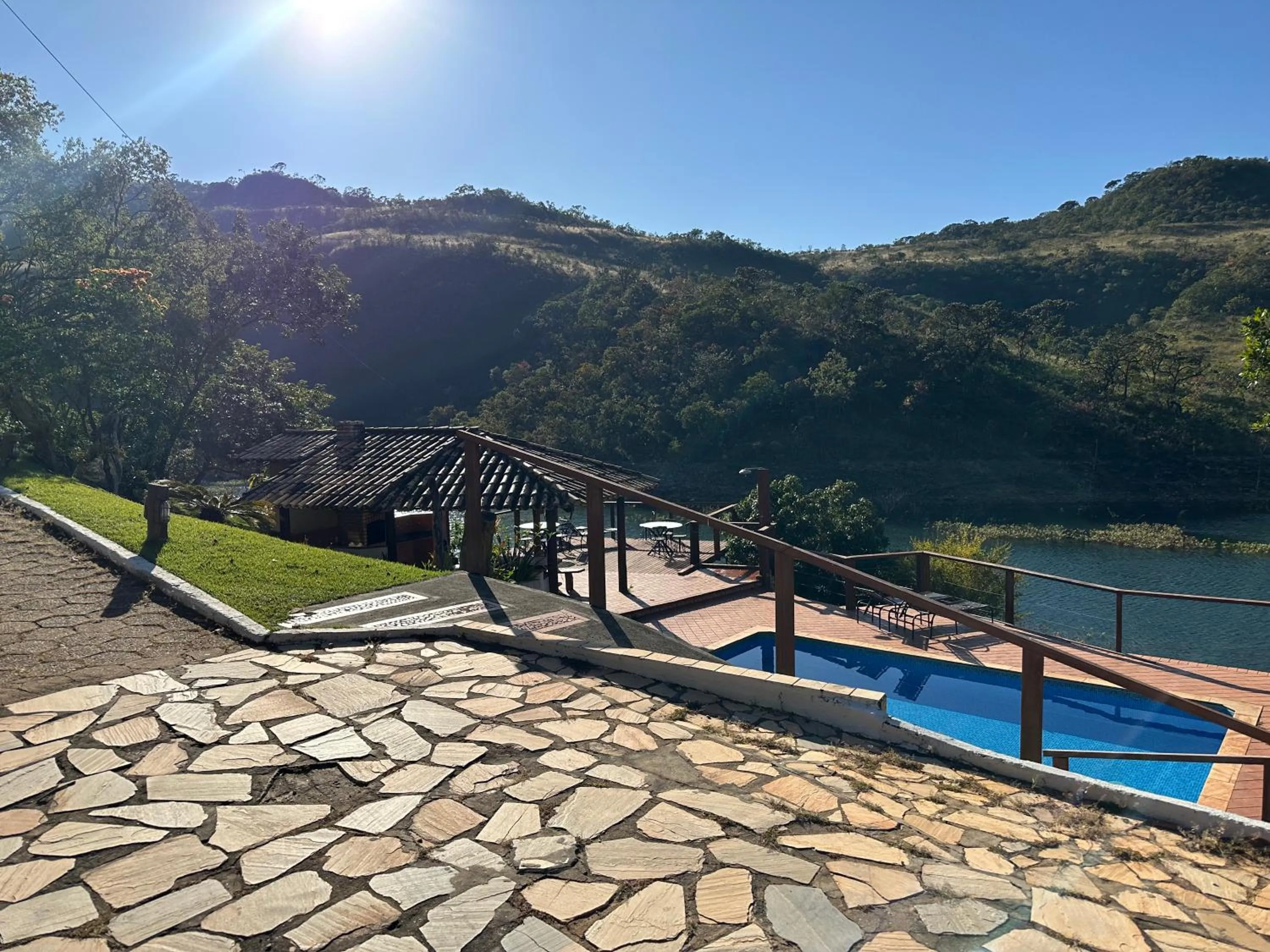 Garden in Pousada Fecho da Serra