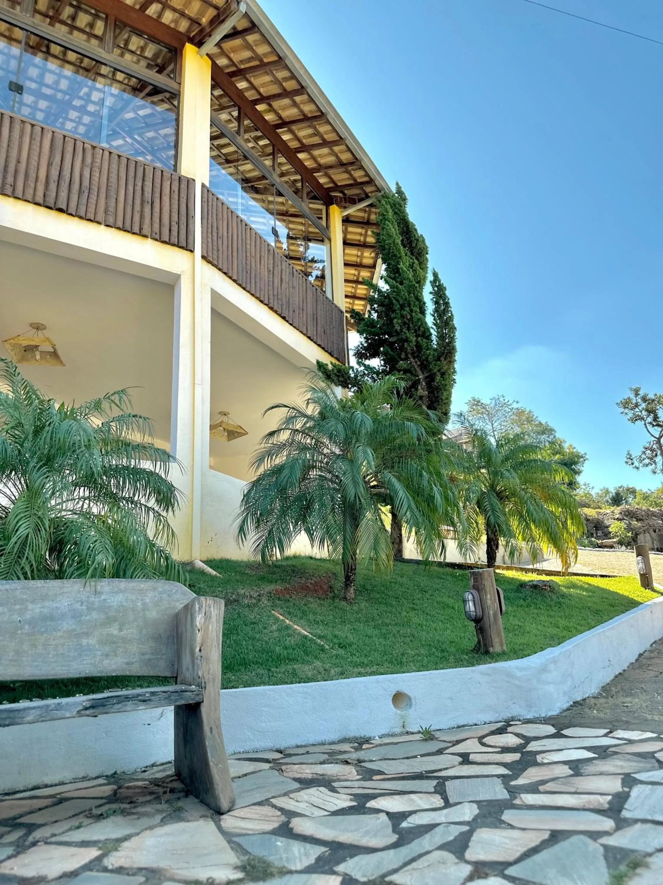 Garden in Pousada Fecho da Serra