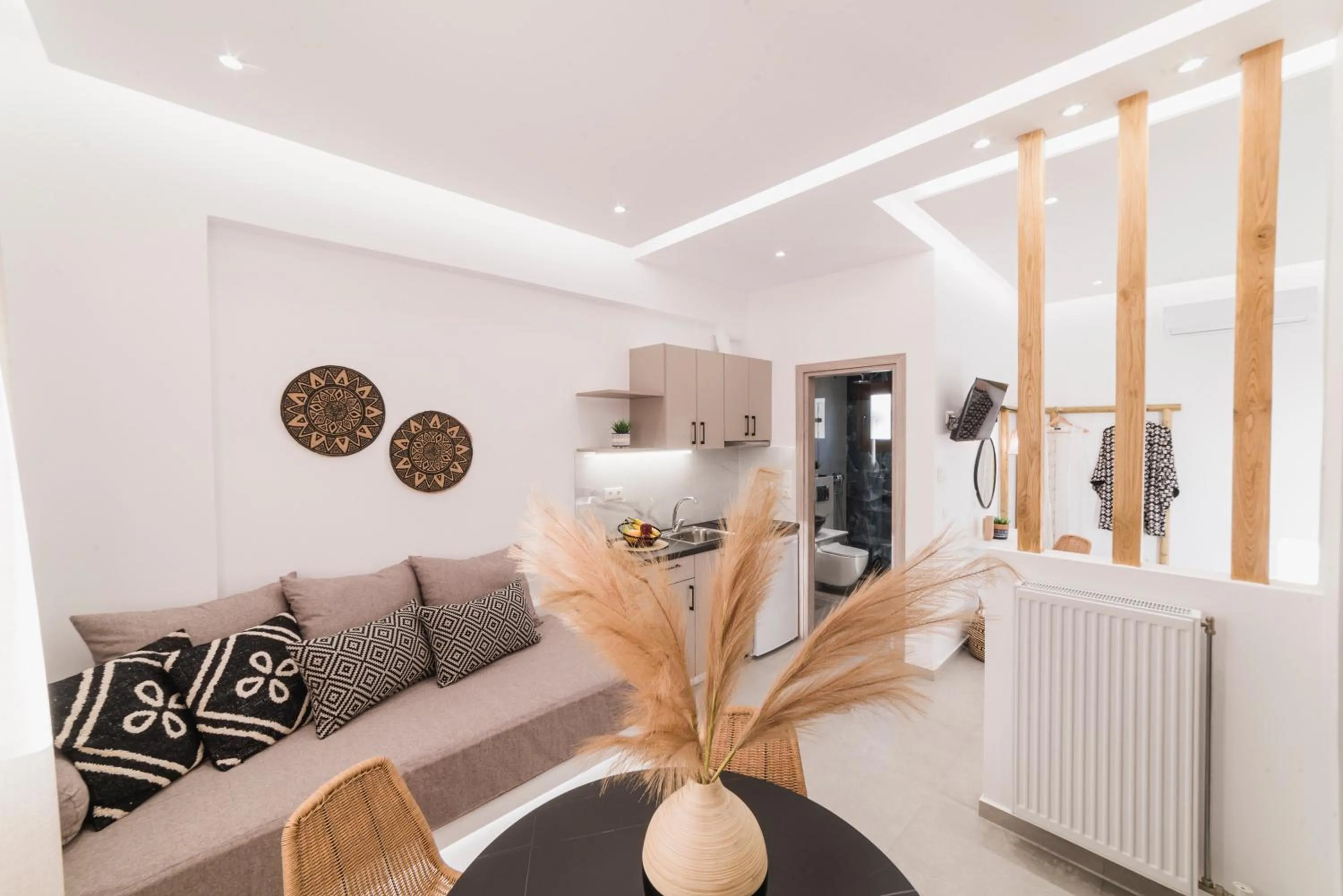 Living room in Petros Studios & Suites