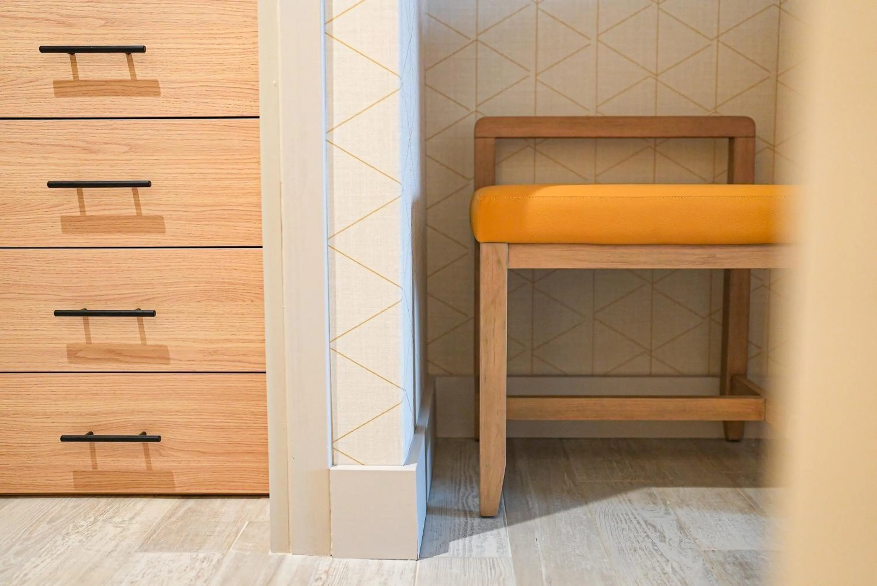 Bed in The Boulevard Hotel