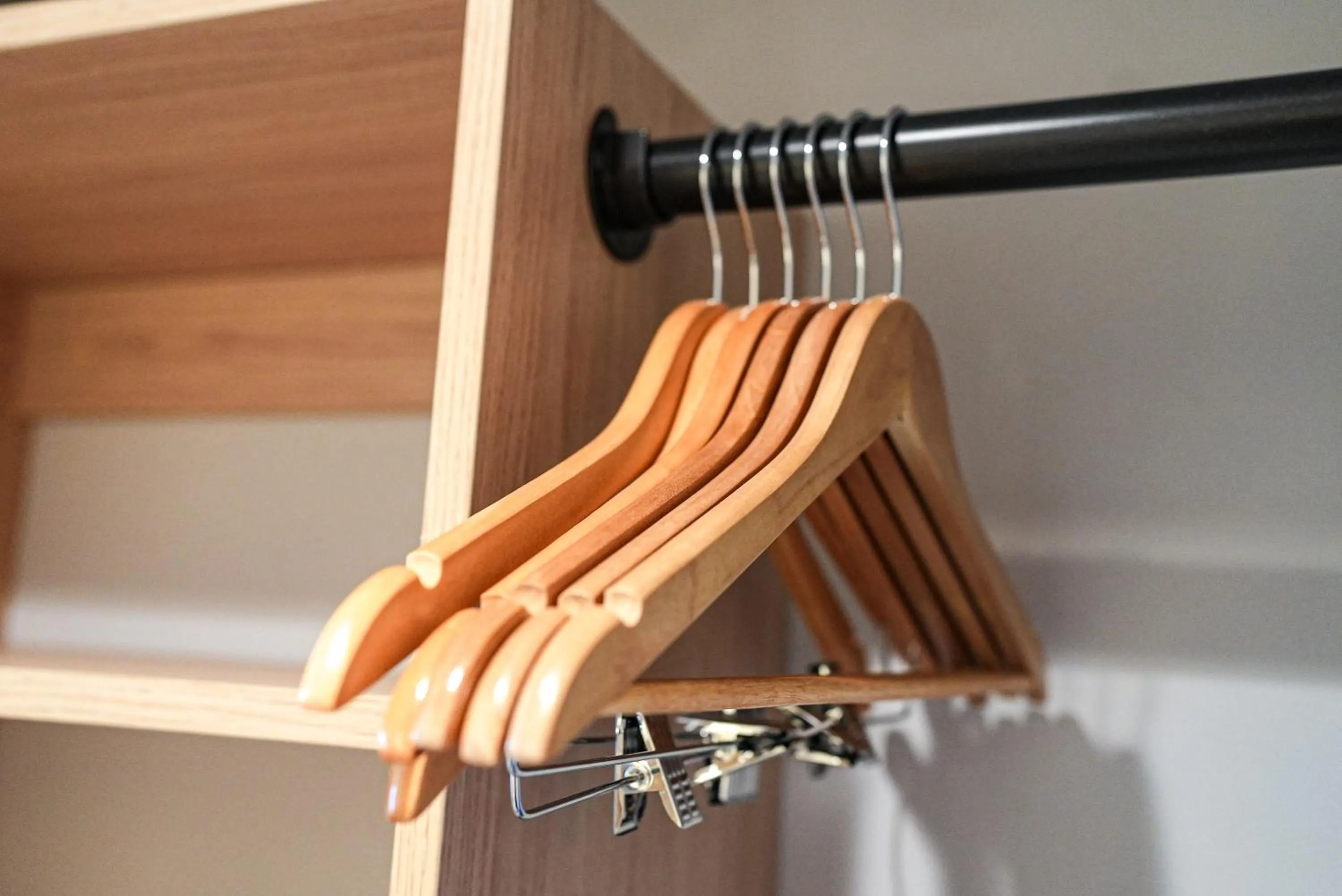 wardrobe in The Boulevard Hotel