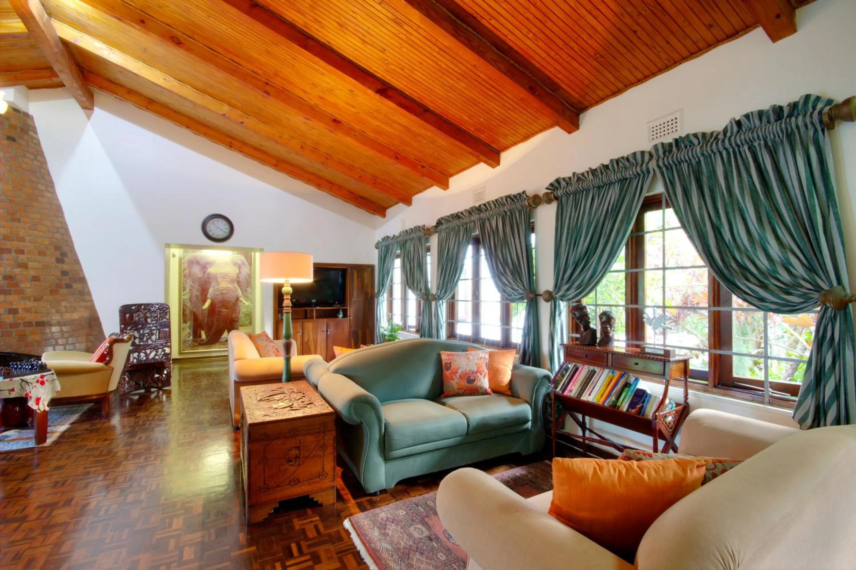 TV and multimedia in St. Lucia Wetlands Guest House