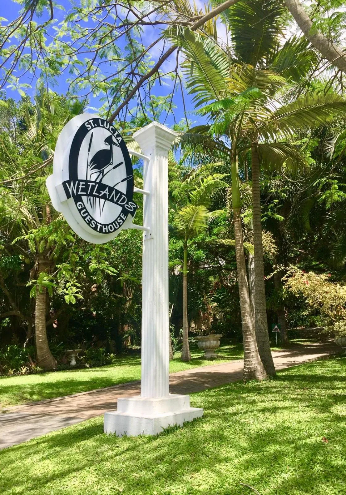 Facade/entrance in St. Lucia Wetlands Guest House