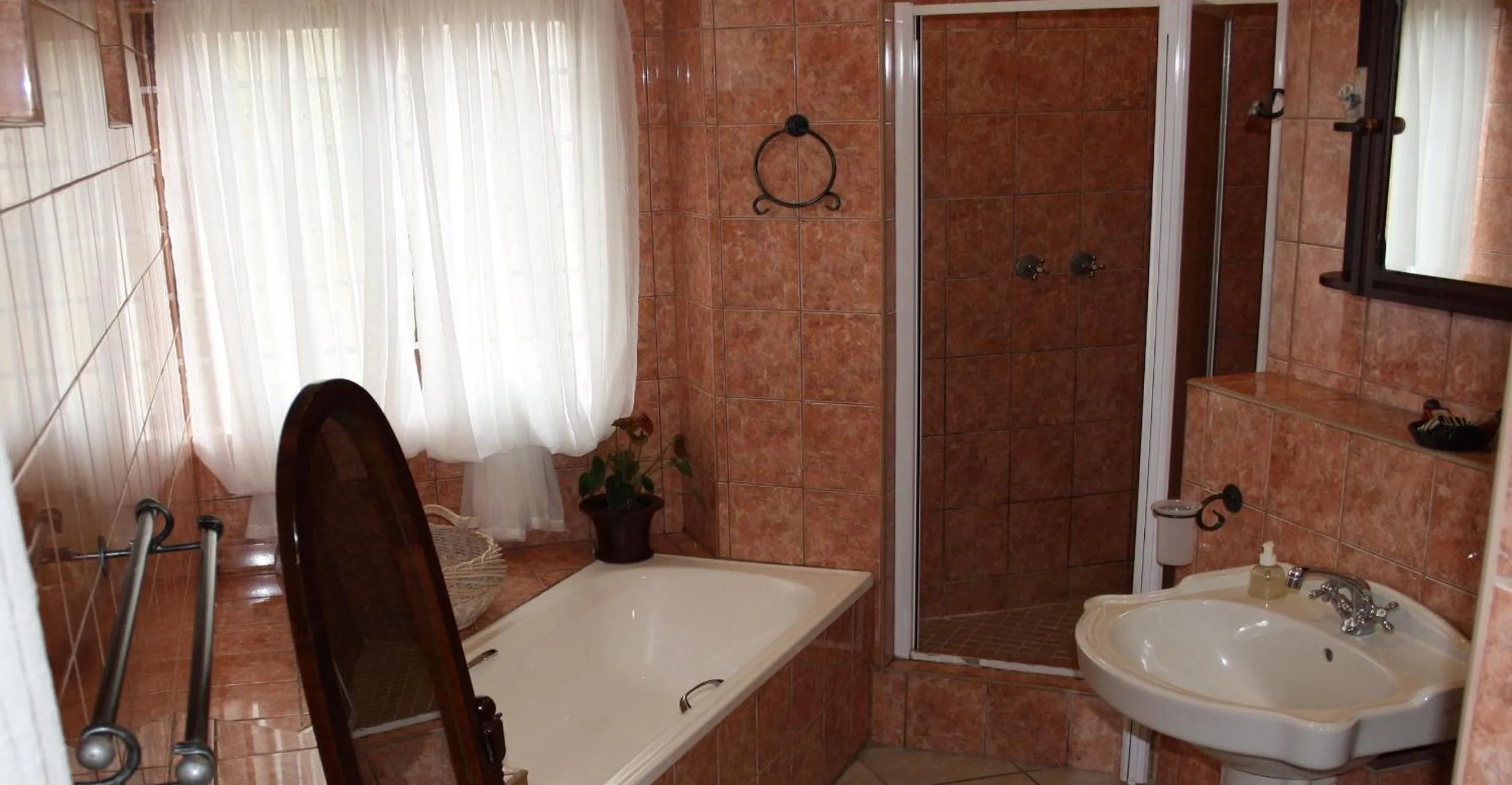 Bathroom in St. Lucia Wetlands Guest House