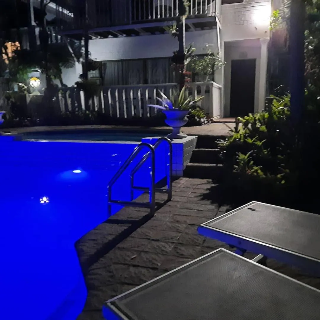 Swimming pool in St. Lucia Wetlands Guest House