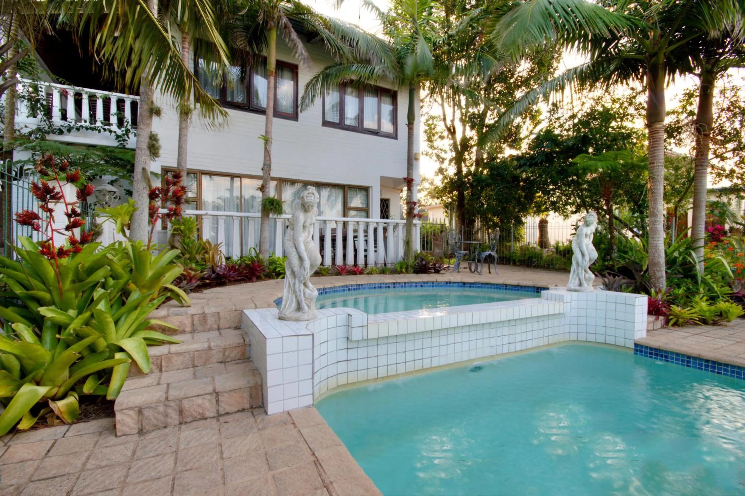 Swimming pool in St. Lucia Wetlands Guest House