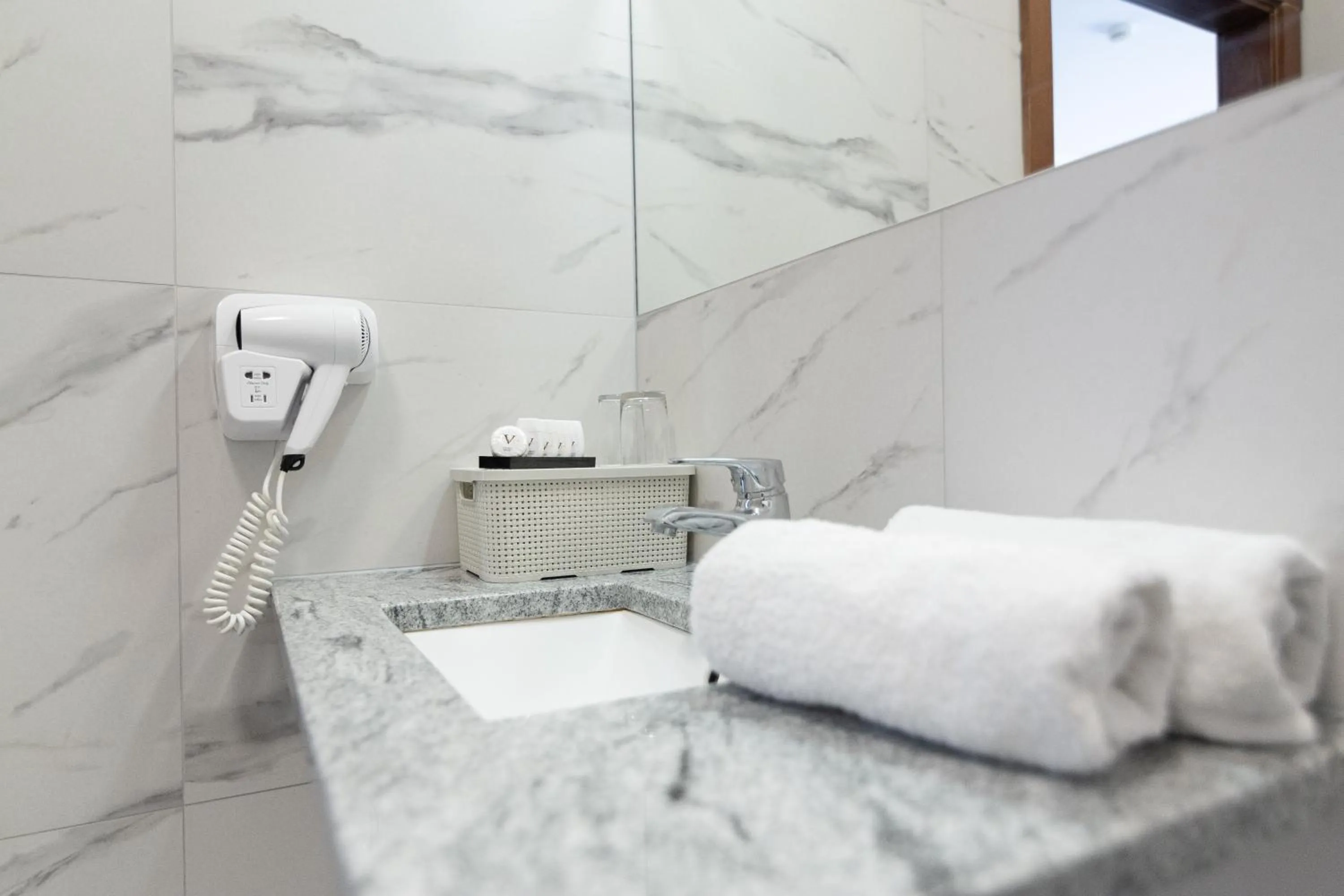Bathroom in Hotel Victoria