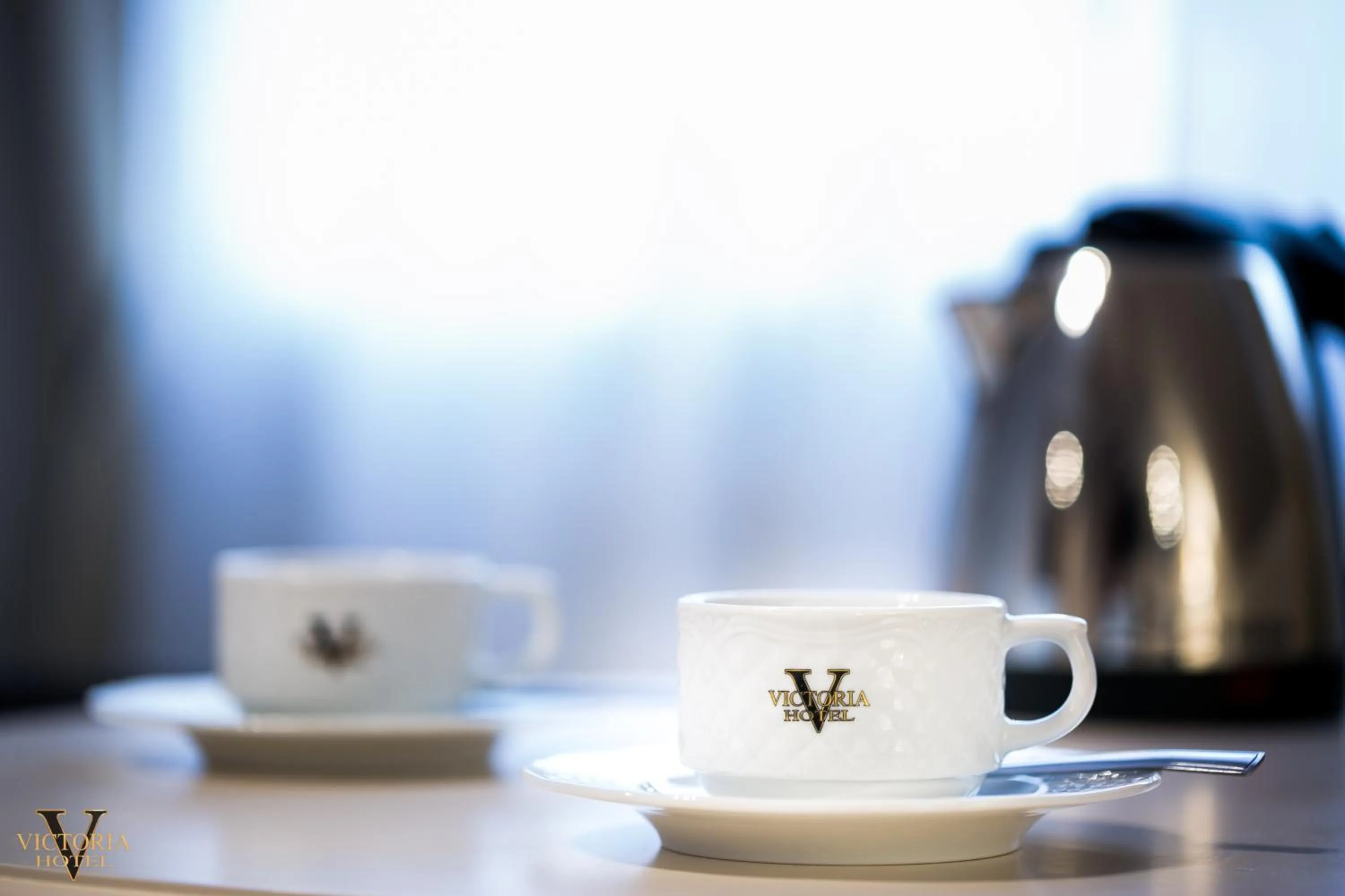 Coffee/tea facilities in Hotel Victoria