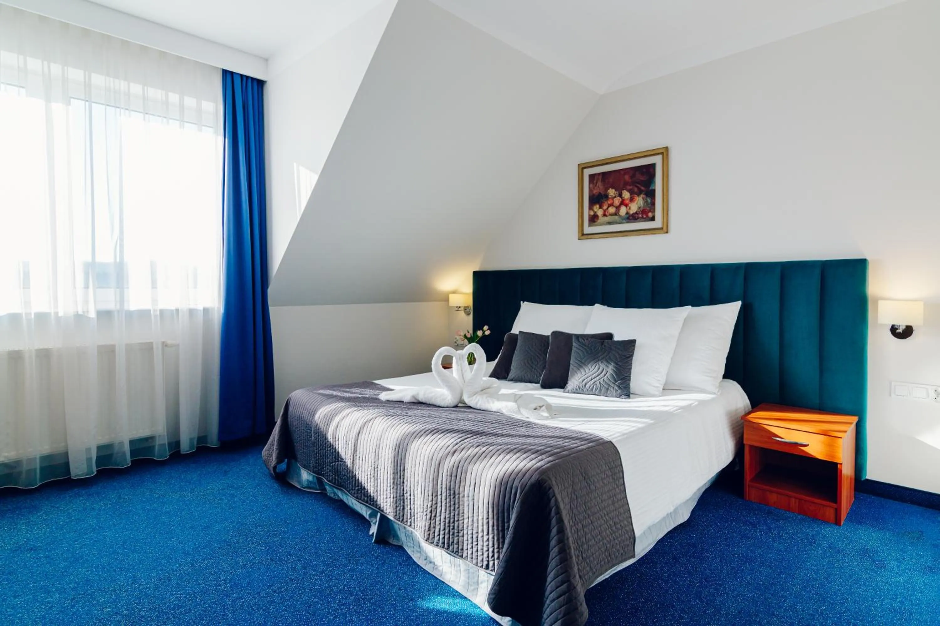 Bed in Hotel Victoria