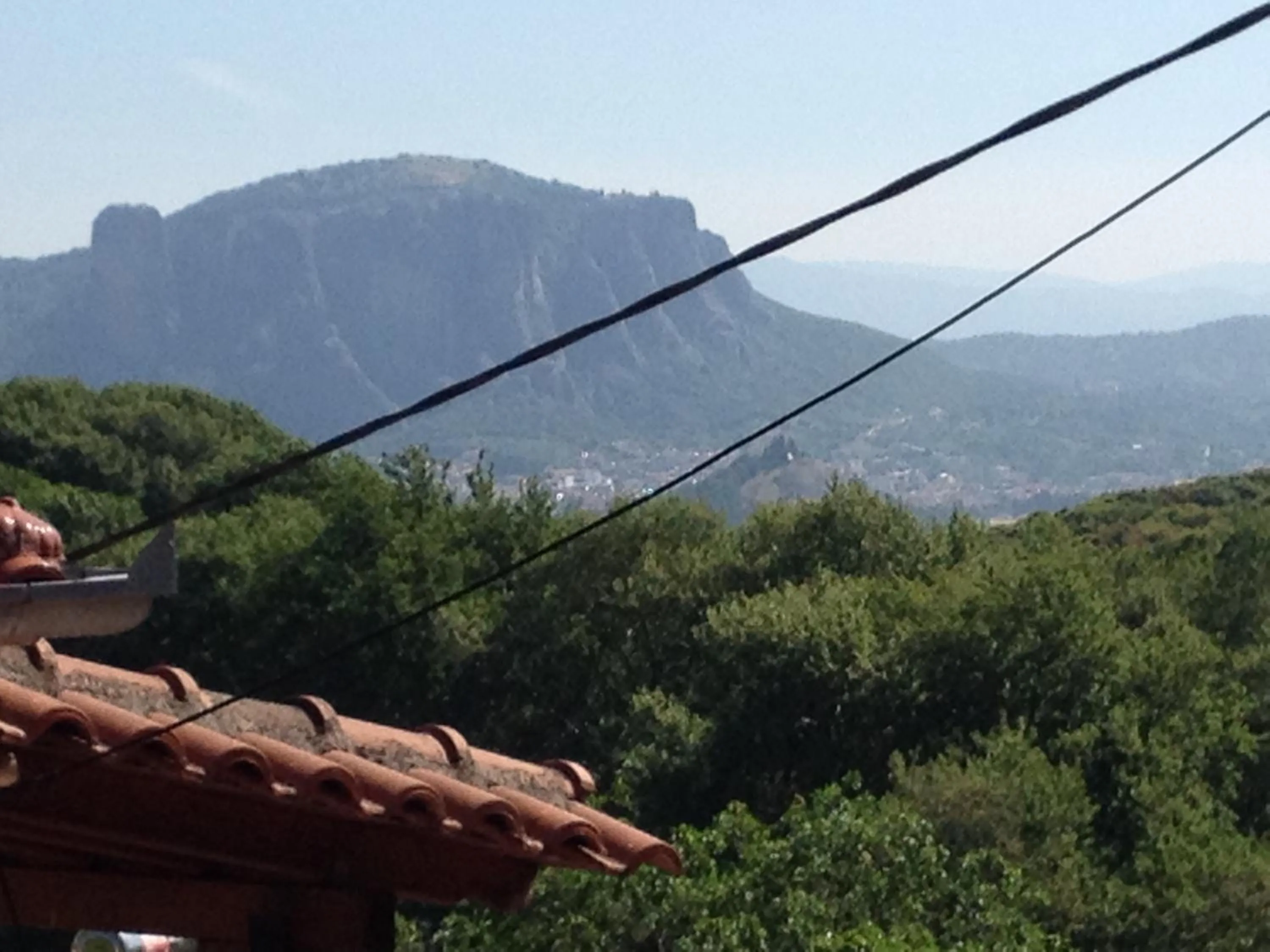 Landmark view in Luxury Family Villa Meteora