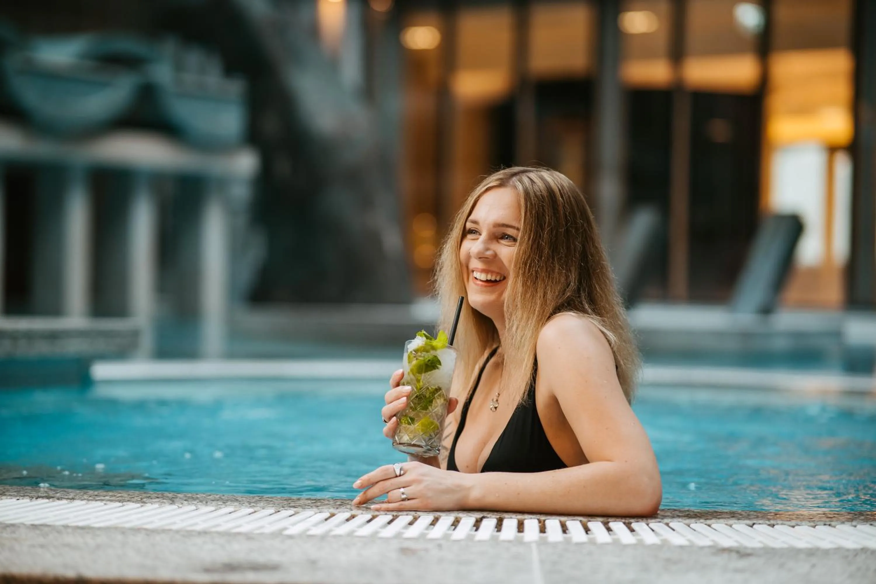 Swimming pool in Tallink Spa & Conference Hotel