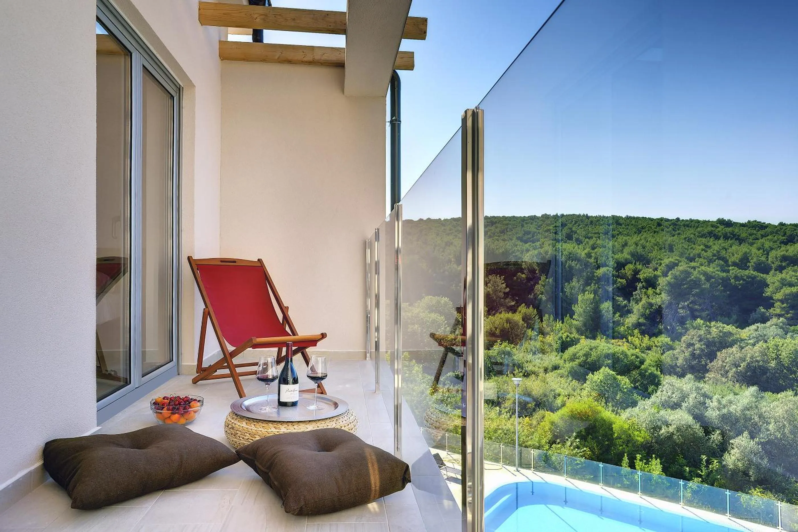 Balcony/Terrace in Premantura Resort - Hotel & Restaurant