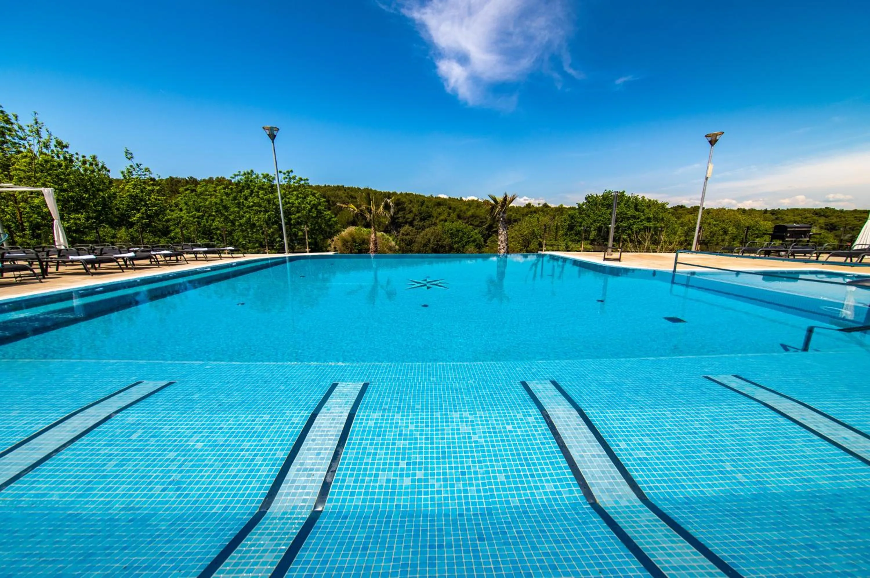 Pool view in Premantura Resort - Hotel & Restaurant