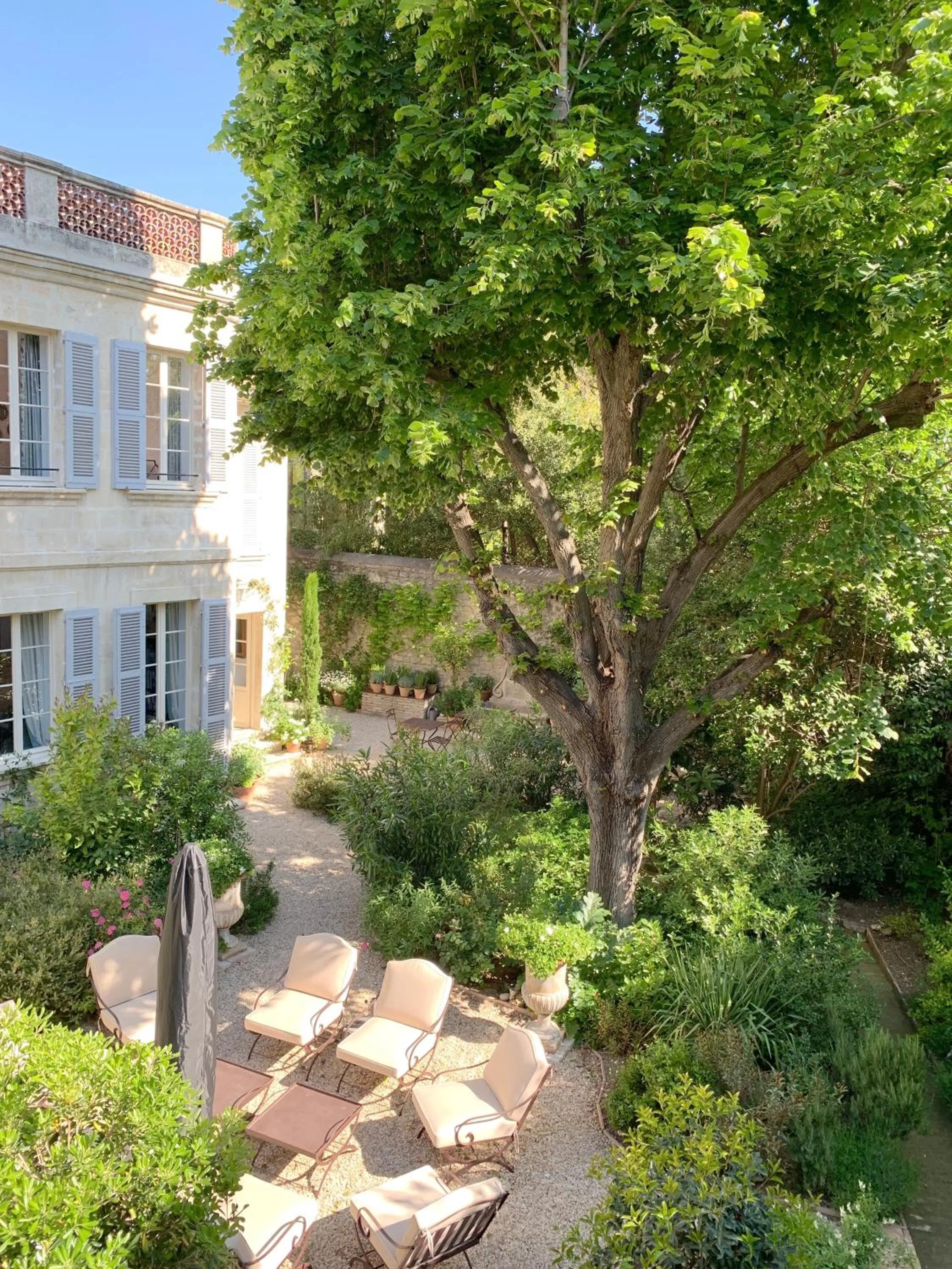 Garden in Le Clos Saluces
