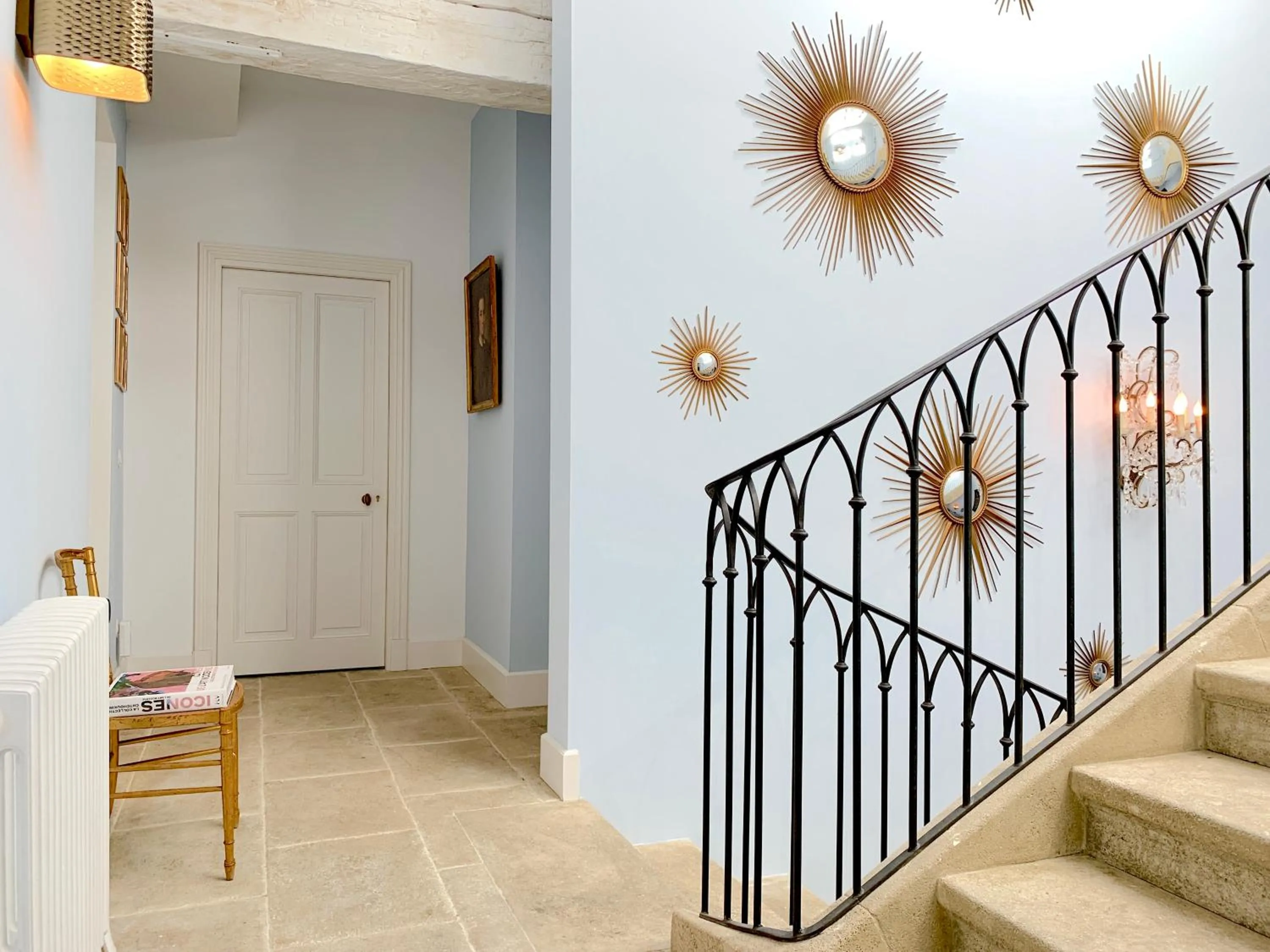 Decorative detail in Le Clos Saluces