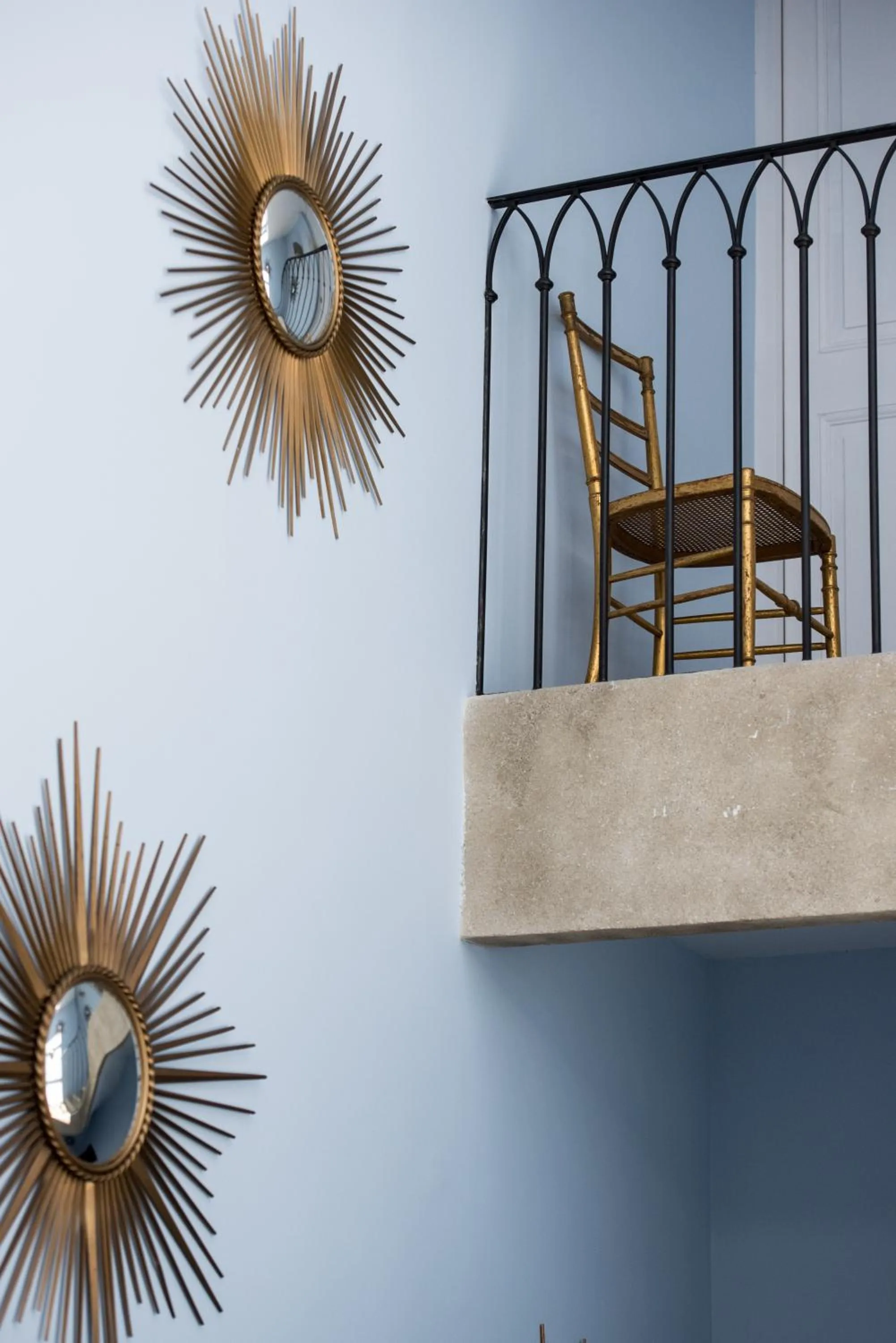 Decorative detail in Le Clos Saluces