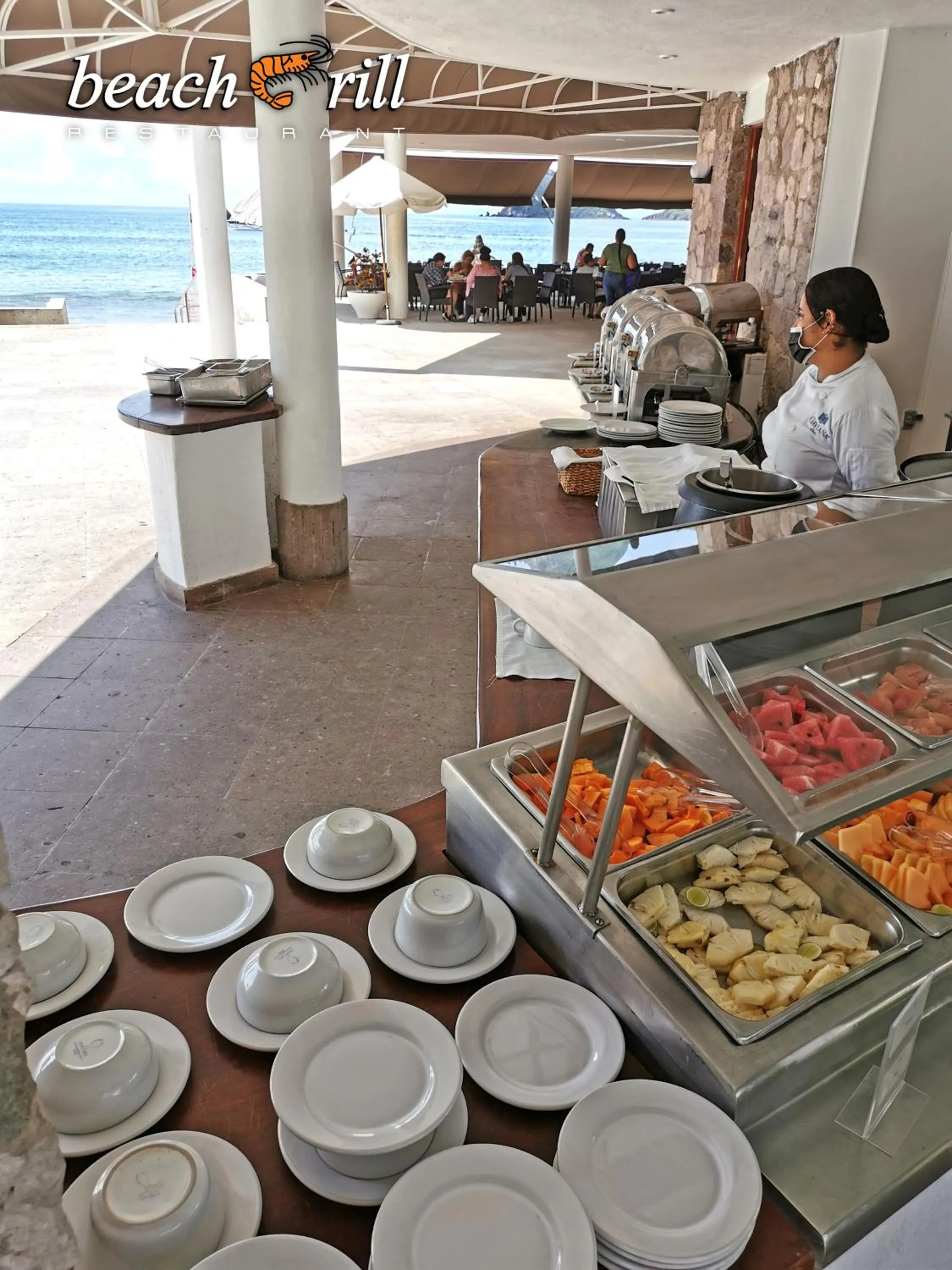 Breakfast in Gaviana Resort