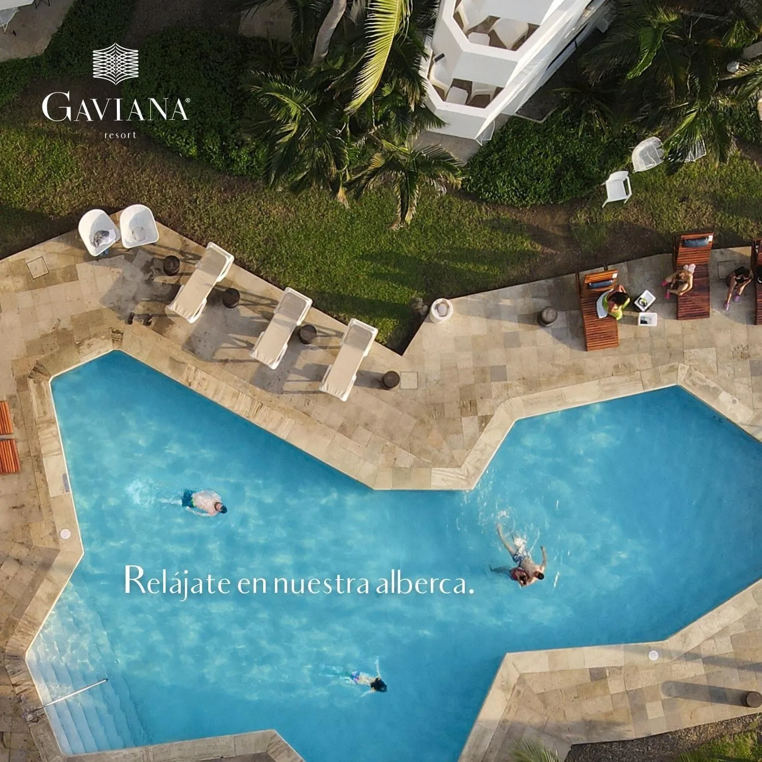 Swimming pool in Gaviana Resort