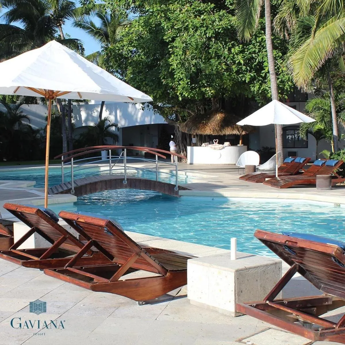 Swimming pool in Gaviana Resort