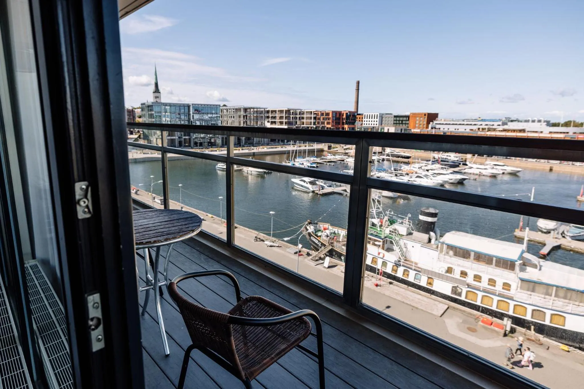 Balcony/Terrace in Hestia Hotel Europa