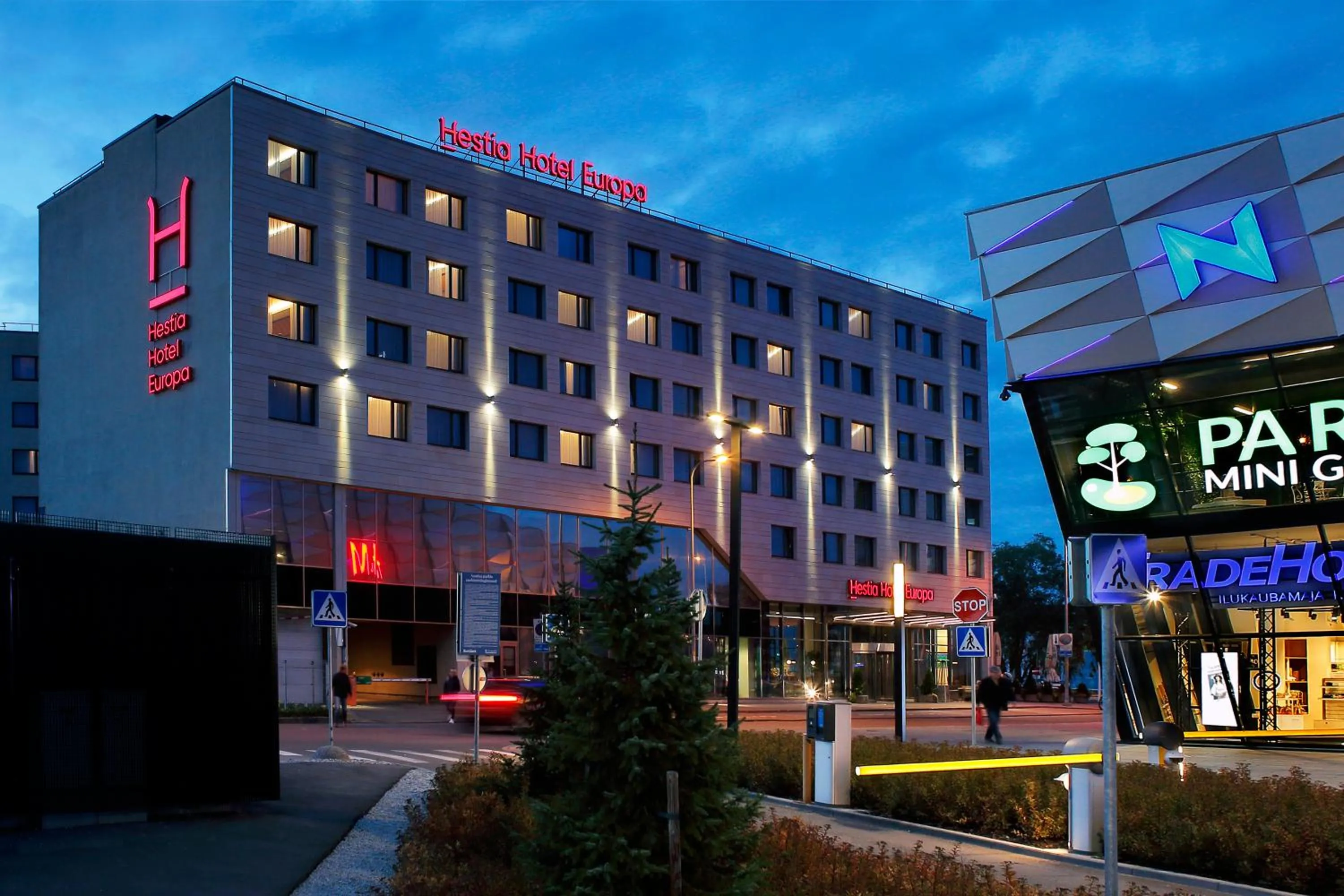 Property building in Hestia Hotel Europa