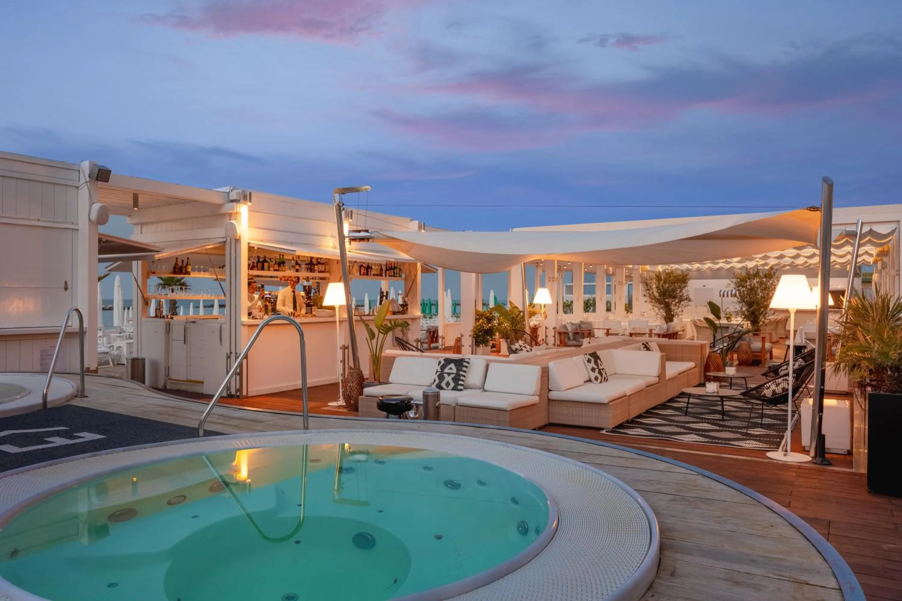 Beach in Excelsior Hotel, SPA & Lido - Preferred Hotels & Resorts