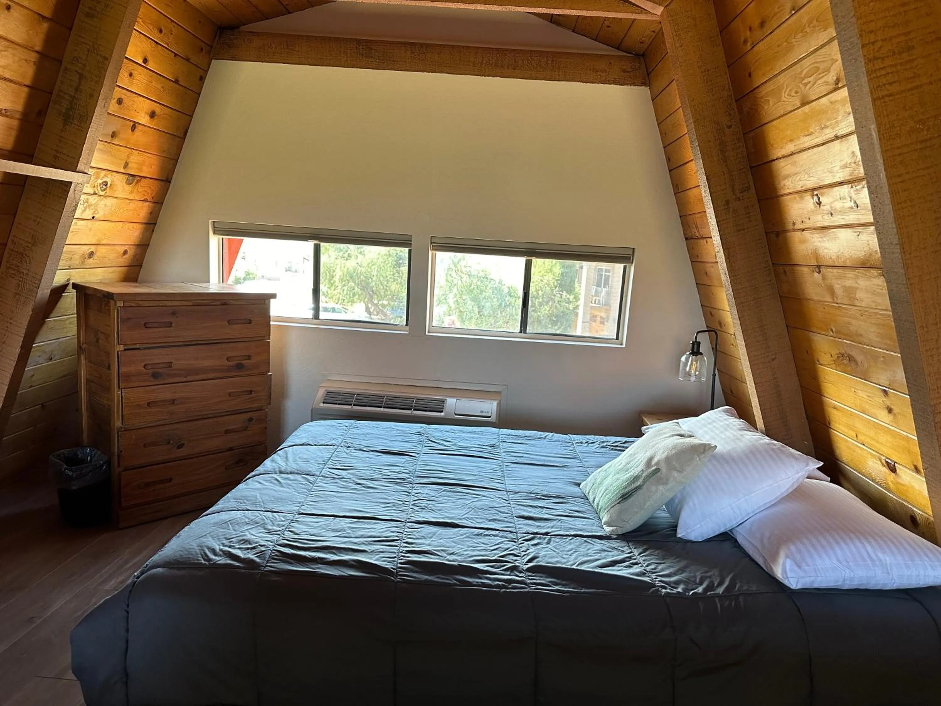 Bed in Red Agave Resort