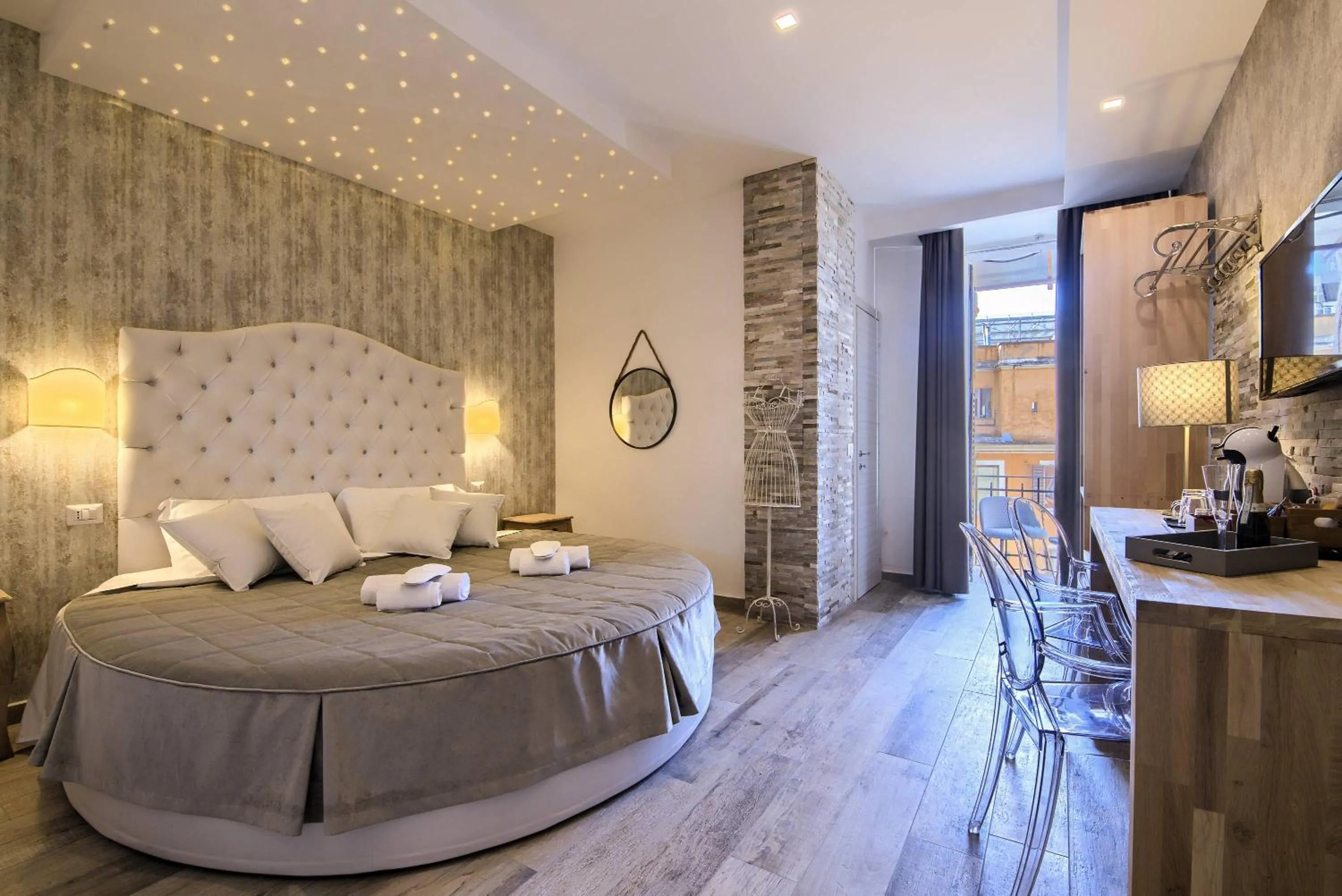 Bed in Relais Barberini