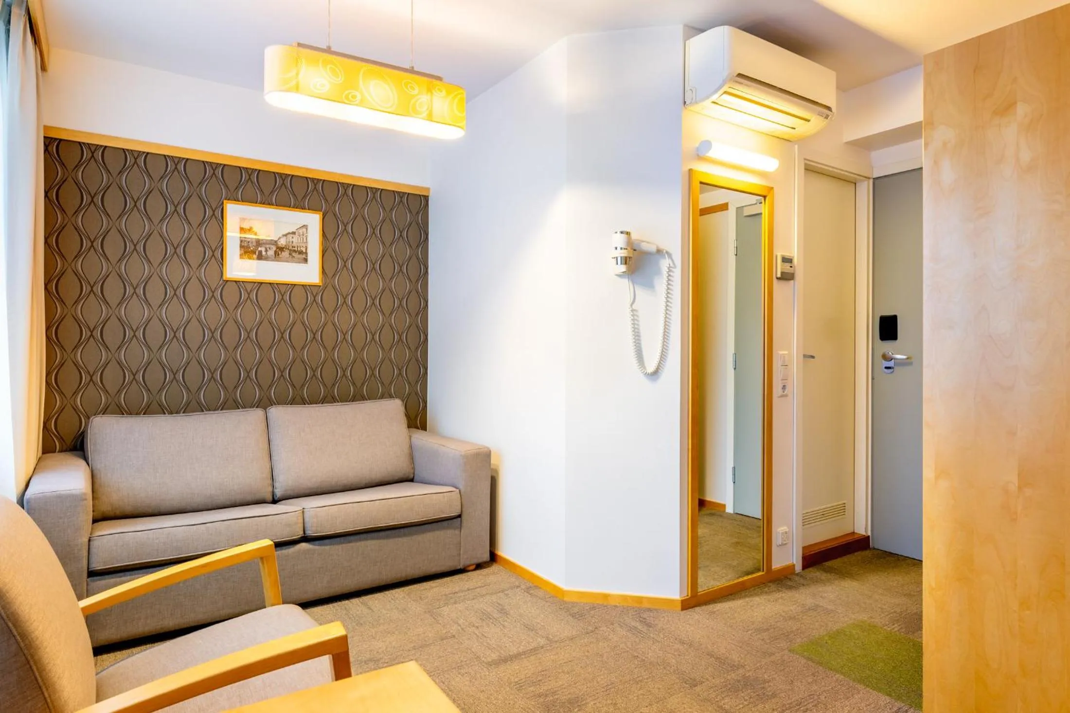 Seating area in Hotel Tartu