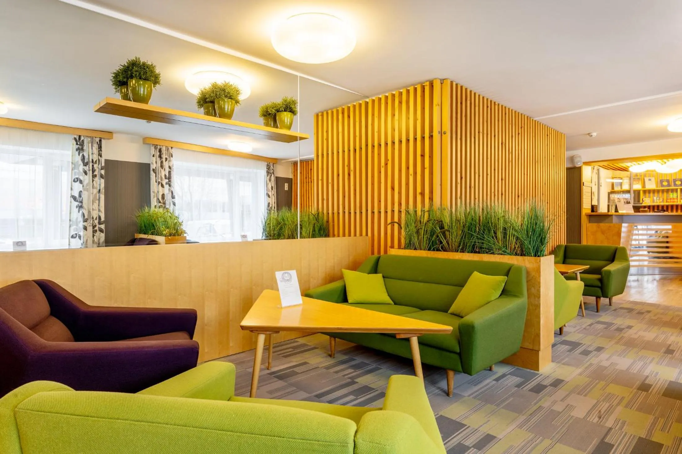 Lobby or reception in Hotel Tartu