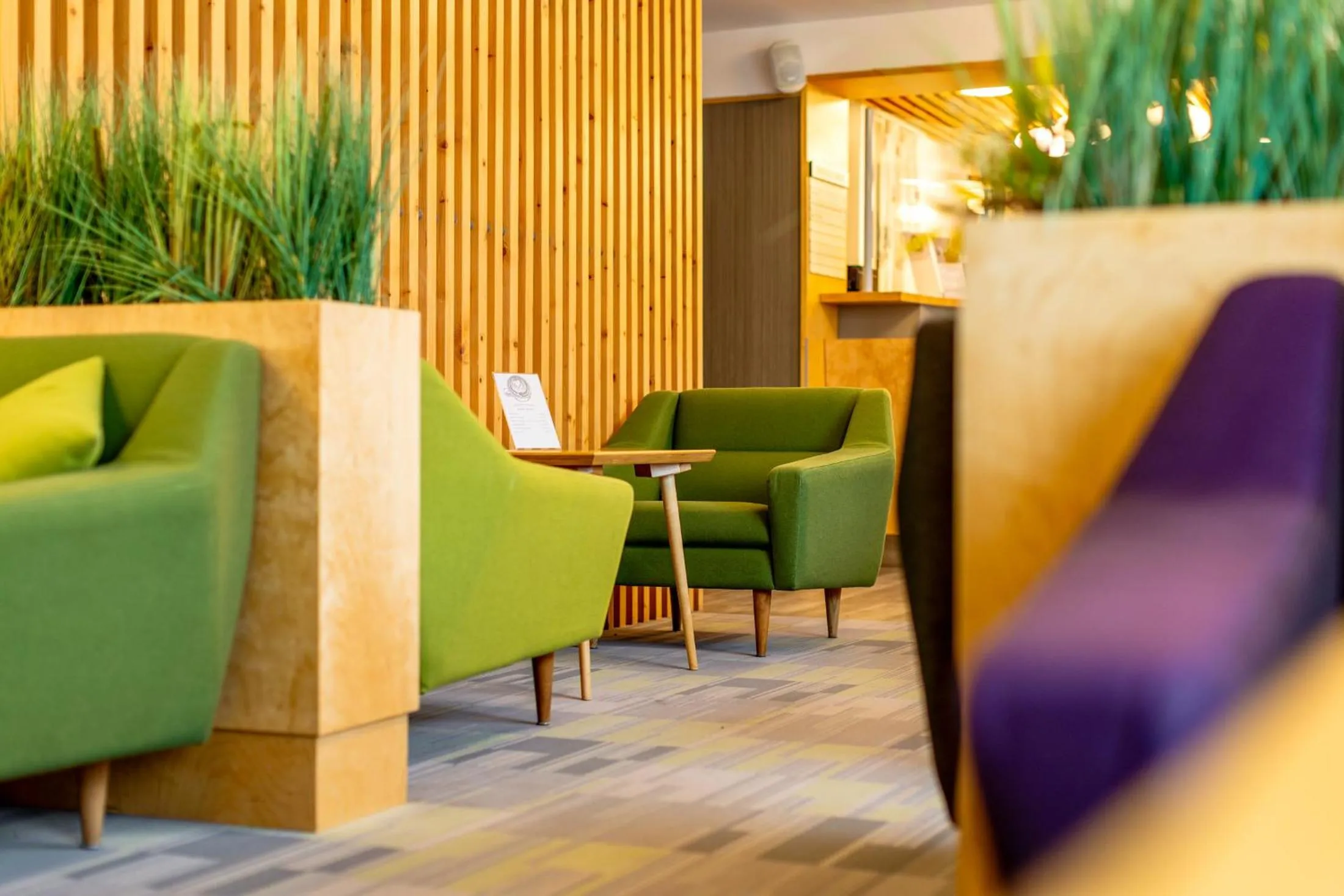 Lobby or reception in Hotel Tartu