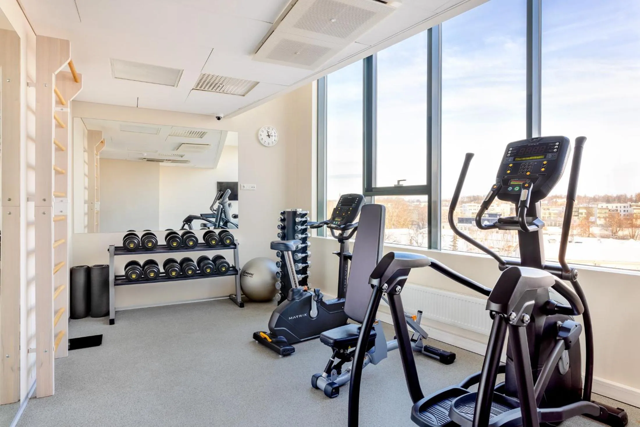 Fitness centre/facilities in Hotel Tartu