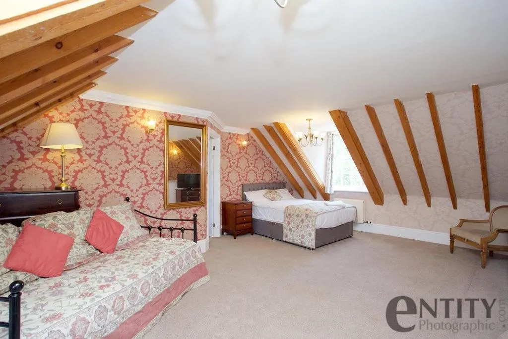 Bed in Woodlands Lodge Hotel