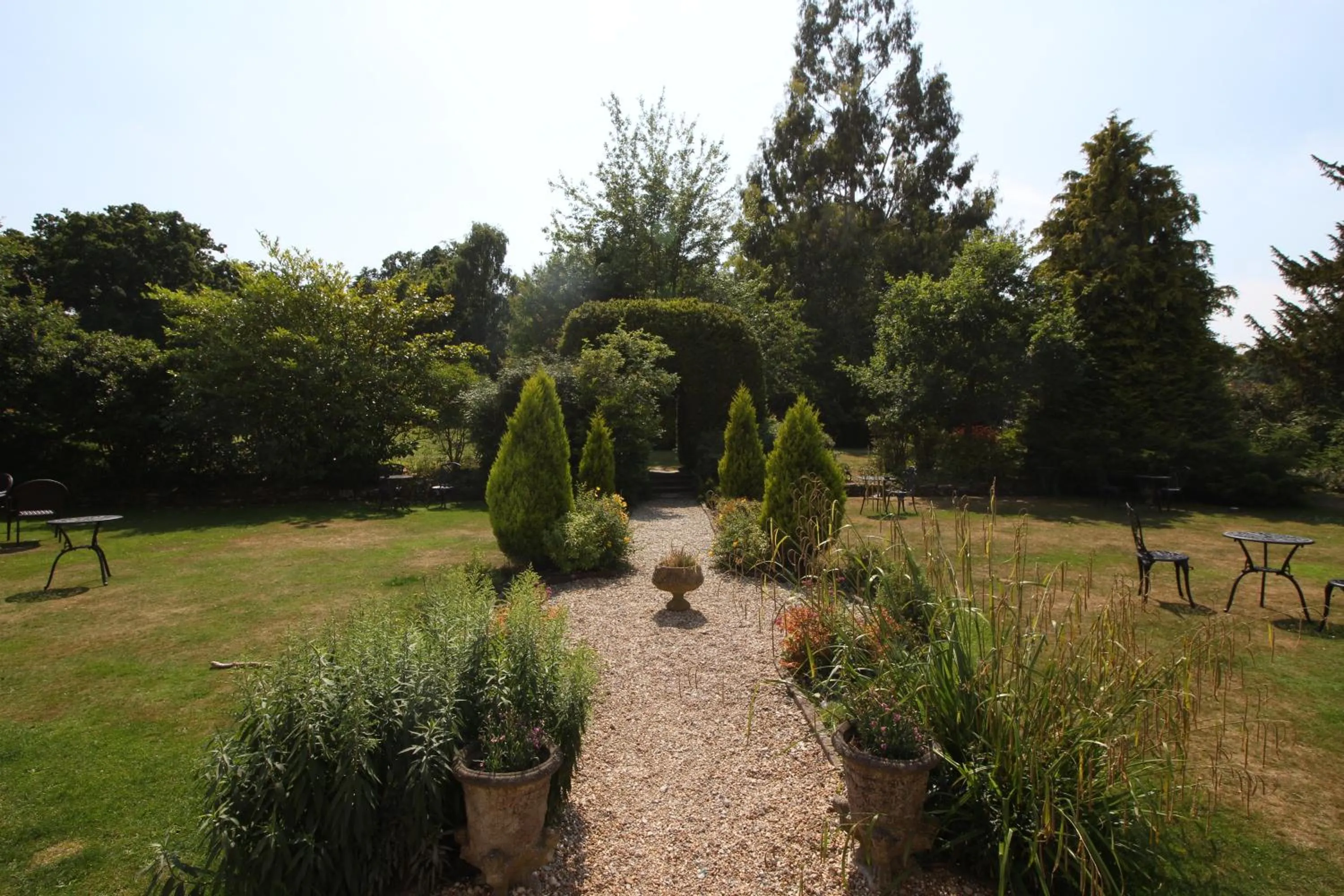 Garden in Woodlands Lodge Hotel