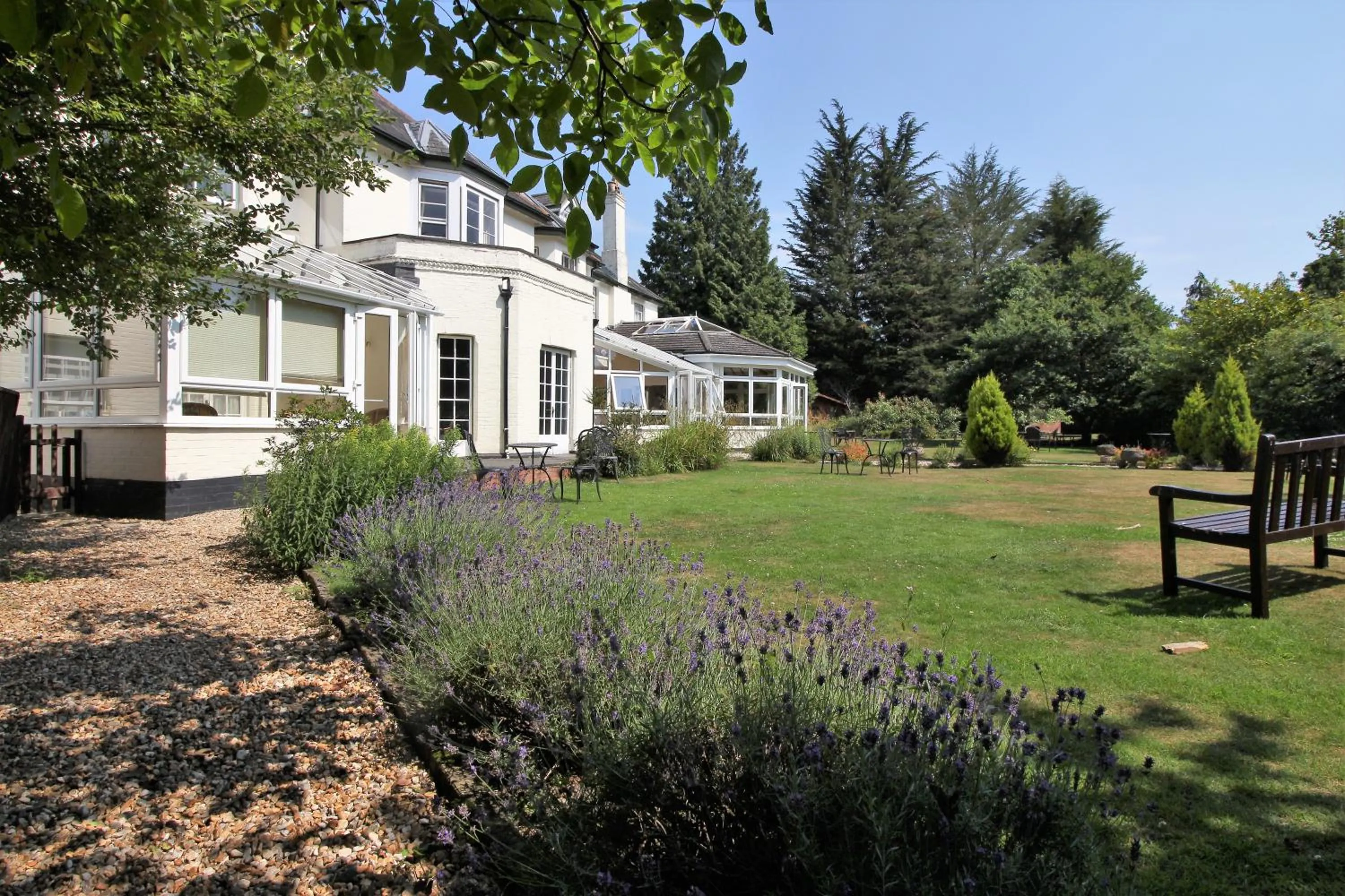Garden in Woodlands Lodge Hotel