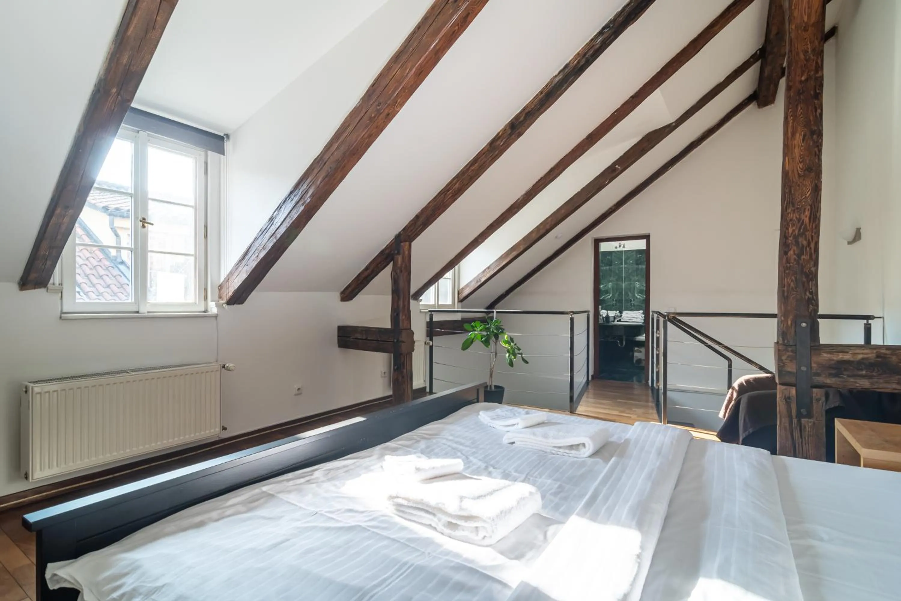Bedroom, Bed in Royal Road Residence