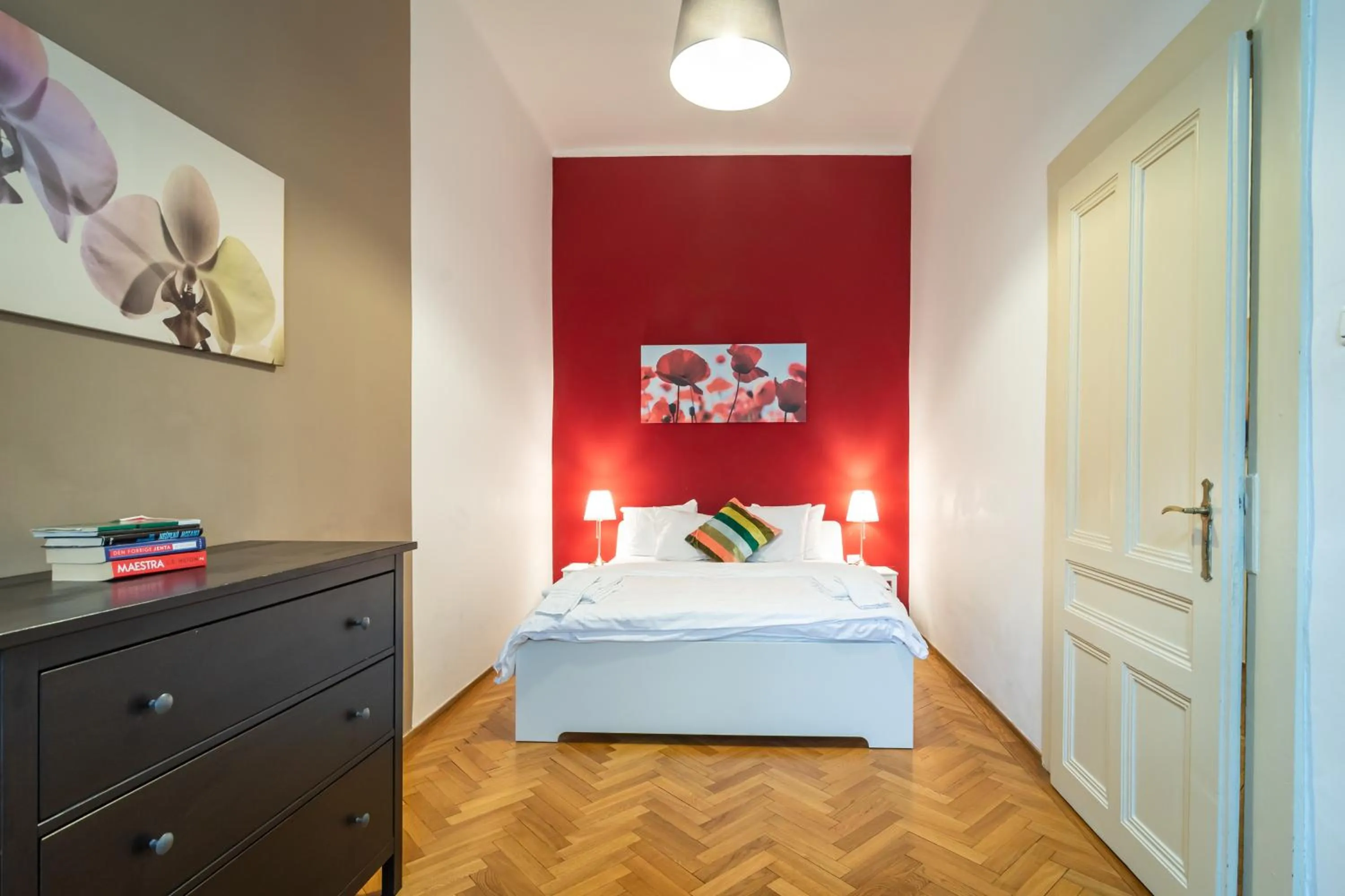 Bedroom, Bed in Royal Road Residence