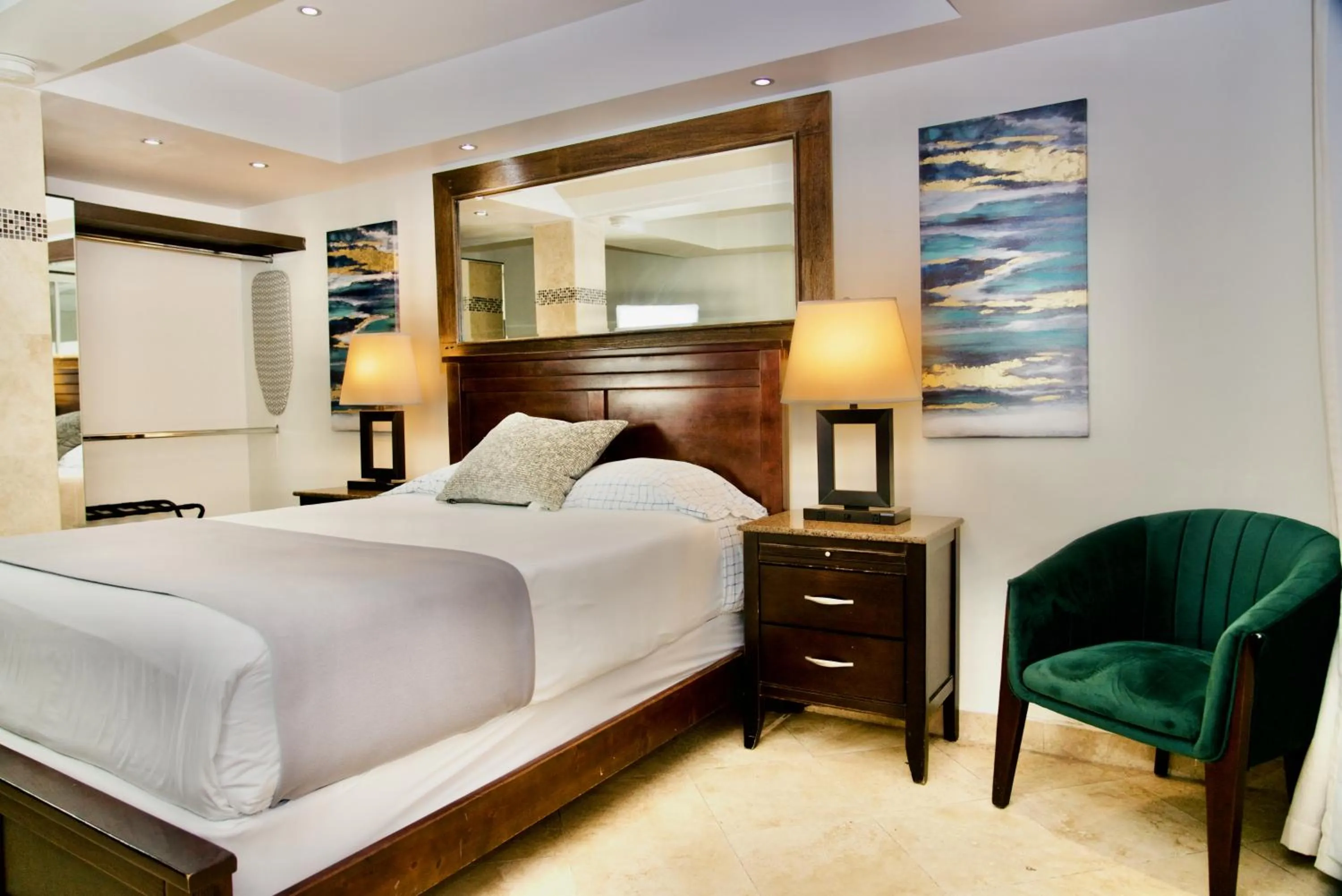 Bed in Rio Suites